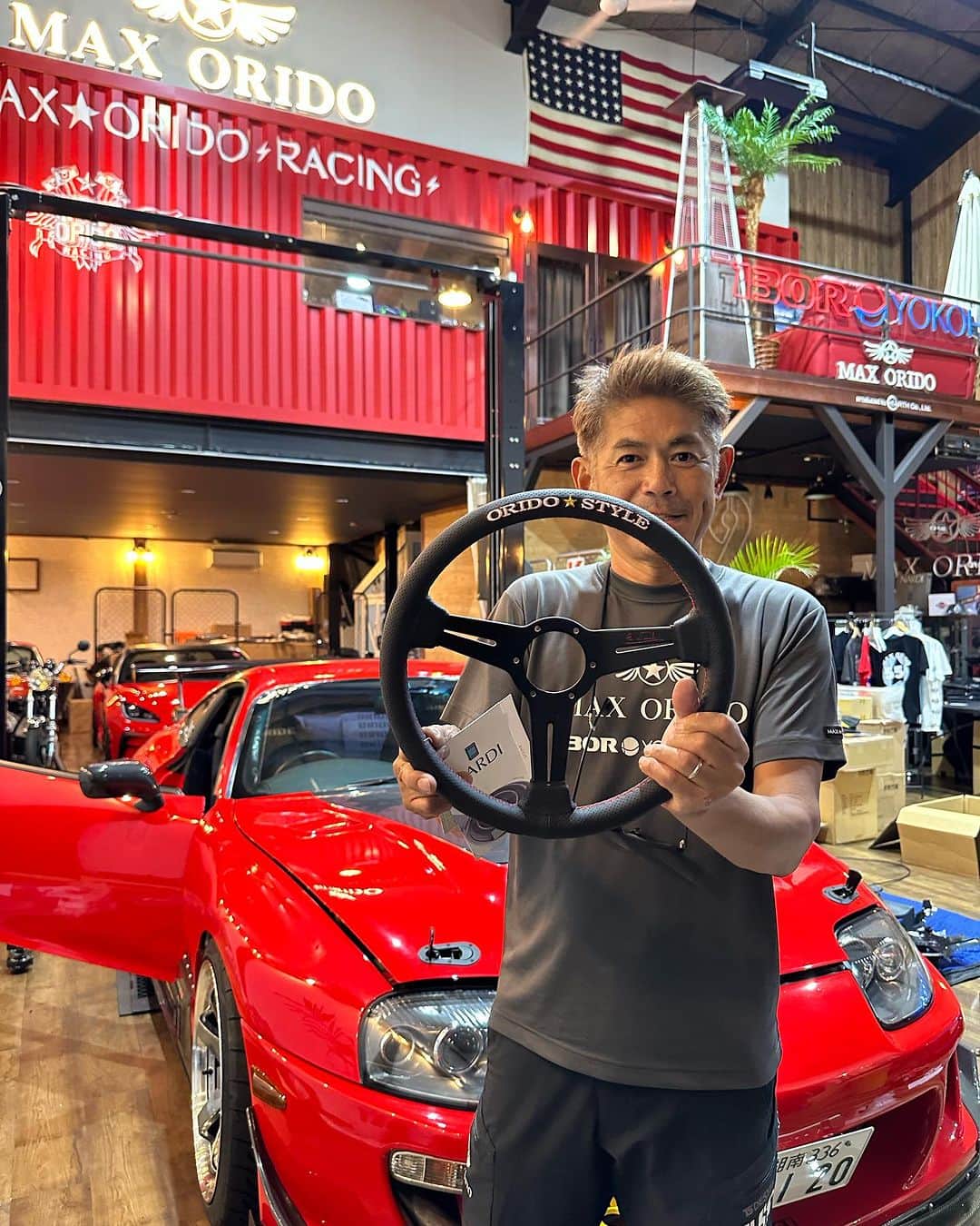織戸学のインスタグラム：「@ridox559_maxorido   MAXORIDOの 1号機  RIDOX Supra 私の元に今は戻って来ております。  新しくownerに向けて 諸々の  とても幸せな Supra  @130ryokohama」