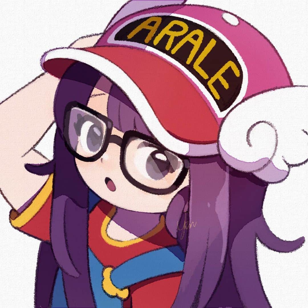 ユキノシュガーのインスタグラム：「#drawing#illustration#fanart#anime#animegirl#aralenorimaki#arale#girl」