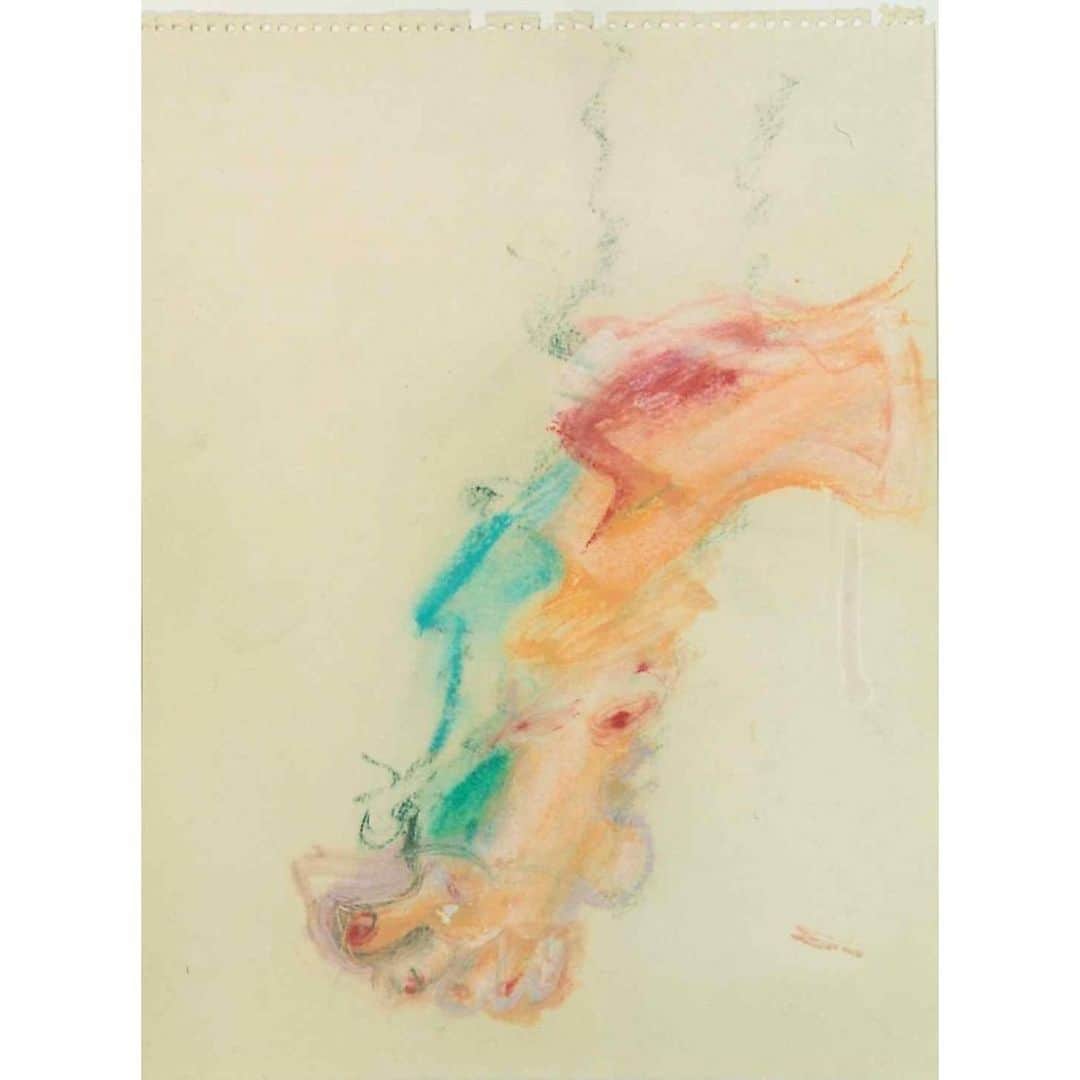 THE ROWのインスタグラム：「Willem de Kooning; ‘Foot with Red Toenails’, 1965」