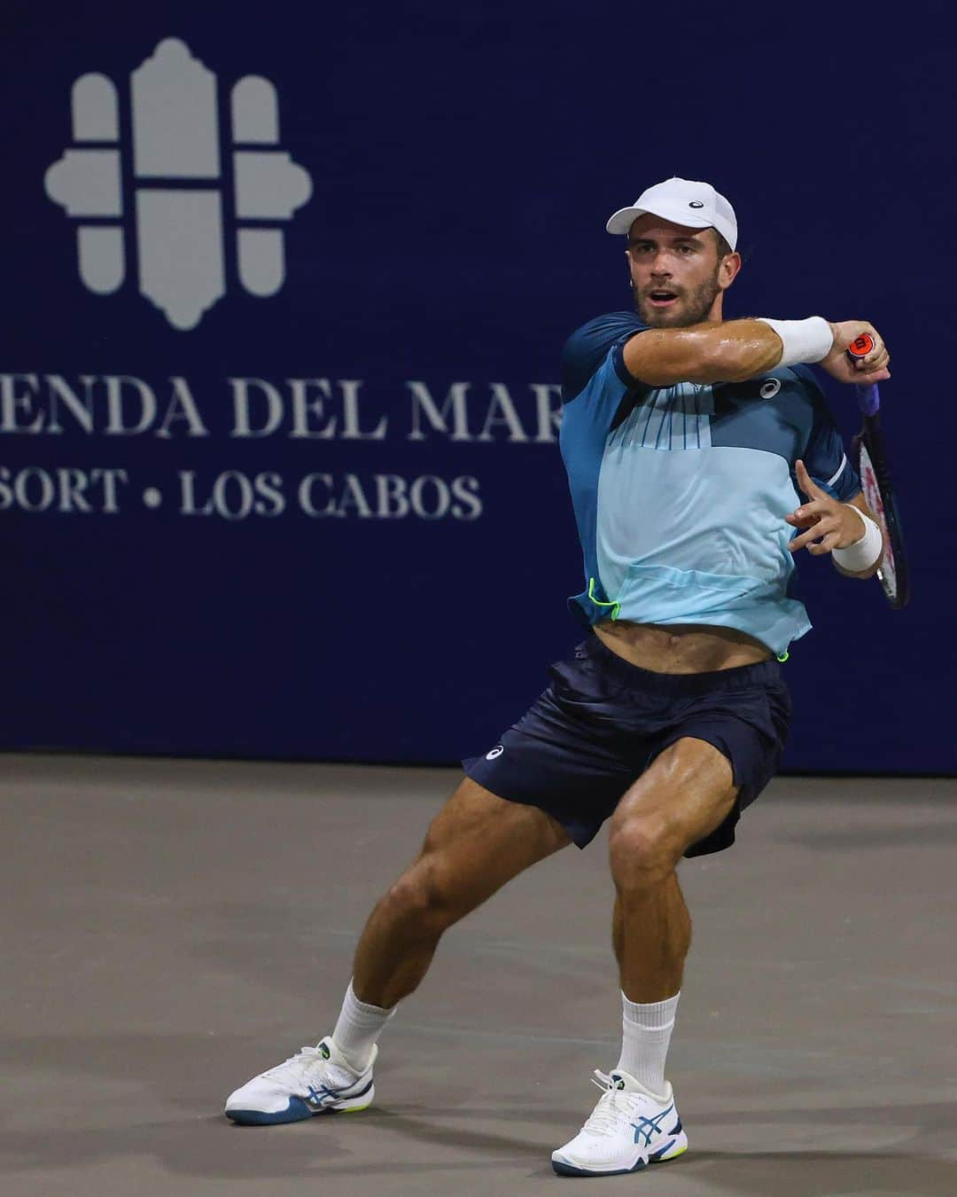 ボルナ・チョリッチさんのインスタグラム写真 - (ボルナ・チョリッチInstagram)「Good vibes in Cabo 🇲🇽 happy with my win yesterday, QF tonight 😎💪🏼🥳🤩  📸: @abiertoloscabos」8月4日 1時21分 - bornacoric