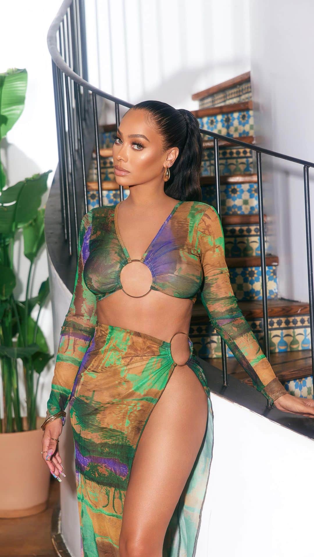 ラ・ラ・アンソニーのインスタグラム：「Pretty Little Thing x La La Anthony OUT NOW‼️ I LOVE these pieces so much 😘Shop my edit @prettylittlething ❤️‍🔥」