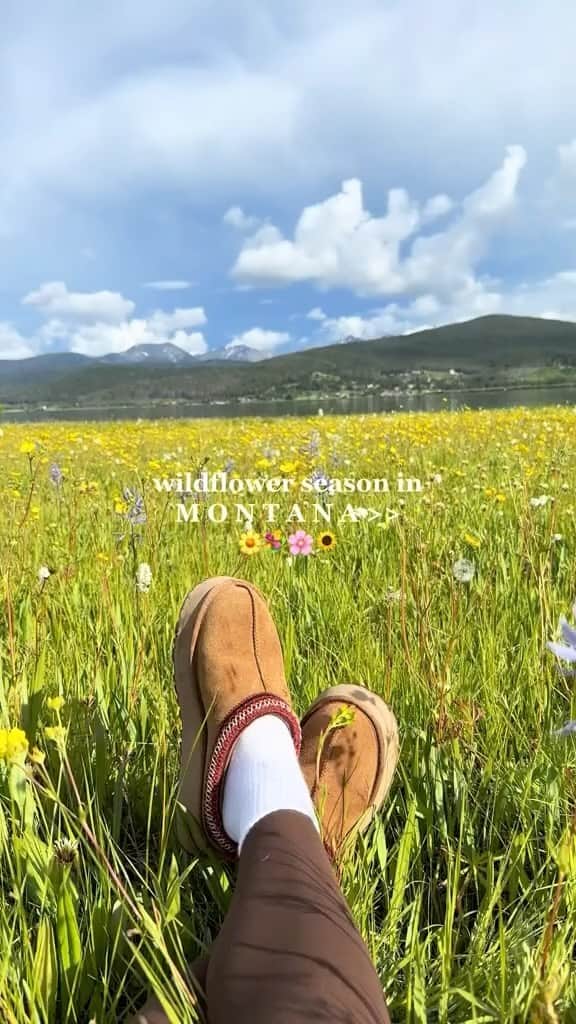 アグのインスタグラム：「There’s nothing more relaxing that getting the Tazz in August.   🎥: @maddiemullis   #UGG #Tazz #FeelsLikeUGG」