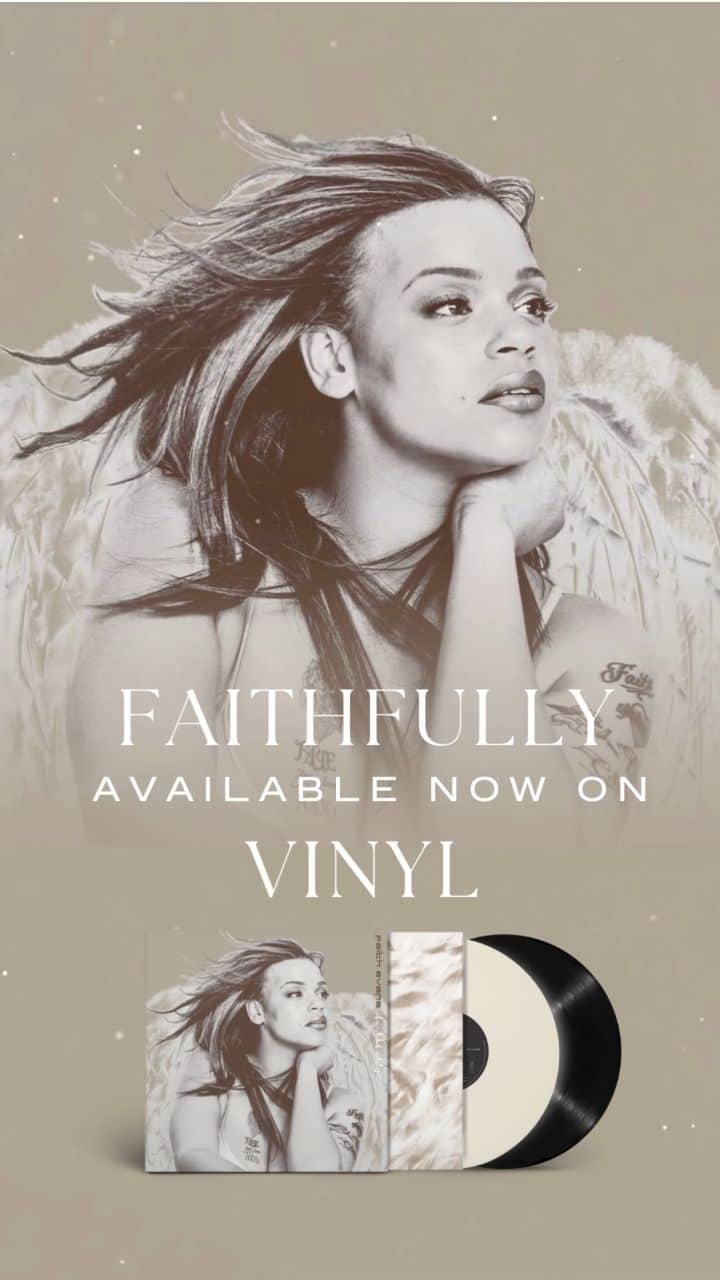 フェイス・エヴァンスのインスタグラム：「FAITHFULLY is now available on VINYL!  https://badboy.lnk.to/BBVinyl // LINK IN BIO!」