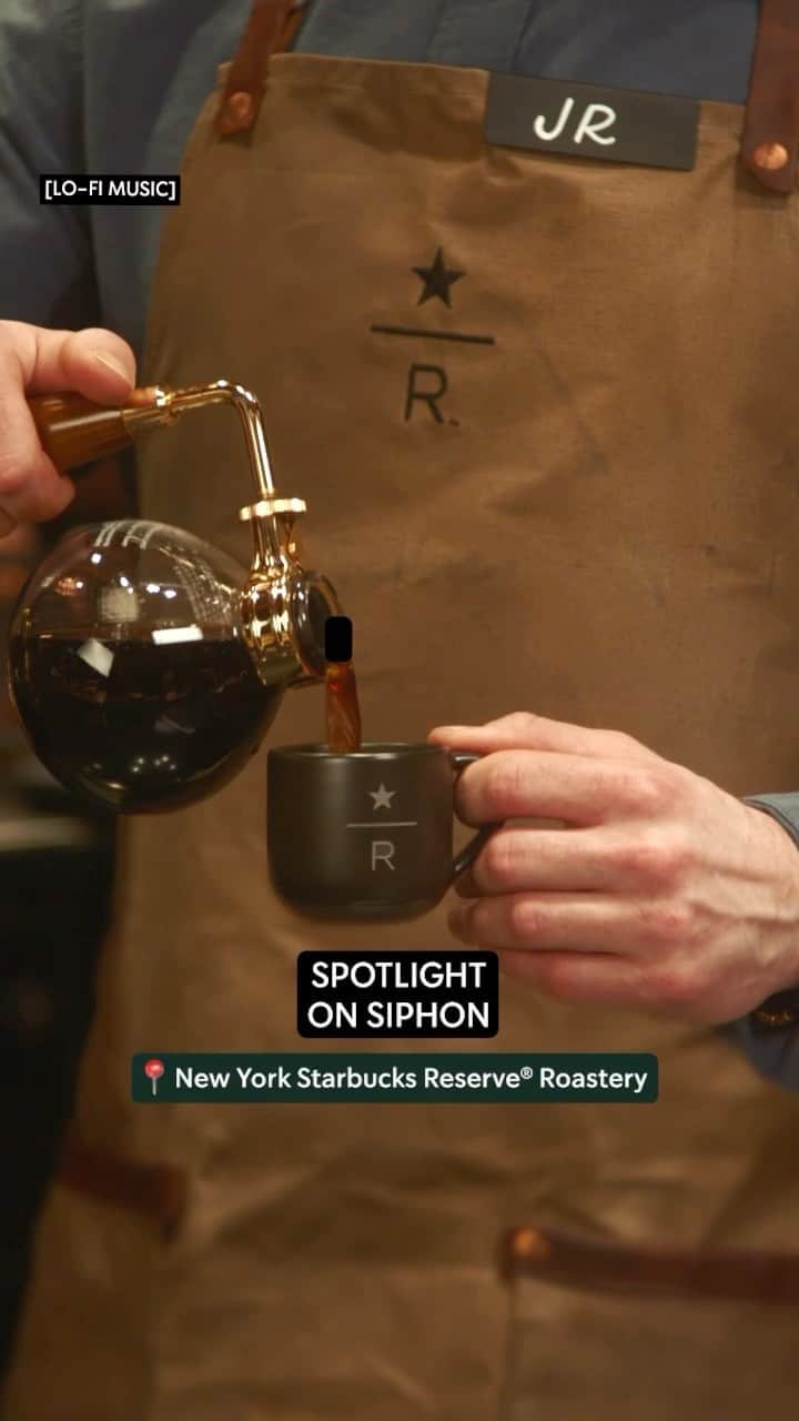 Starbucksのインスタグラム：「It’s theater. It’s chemistry. It’s a siphon! Experience this incredible brew method at a roastery near you. #StarbucksRoastery #StarbucksReserve #SiphonBrewing #SiphonCoffee #Siphon」