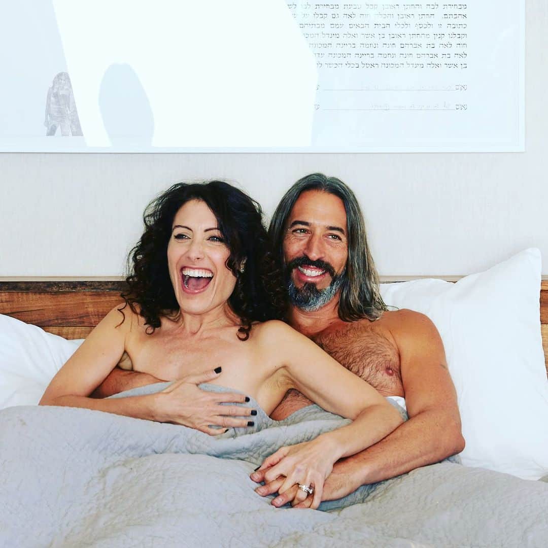 リサ・エデルシュタインのインスタグラム：「HAPPY BIRTHDAY TO MY FAVORITE GUY!! ❤️❤️❤️❤️❤️ @robertrussellworks ❤️❤️❤️❤️❤️」
