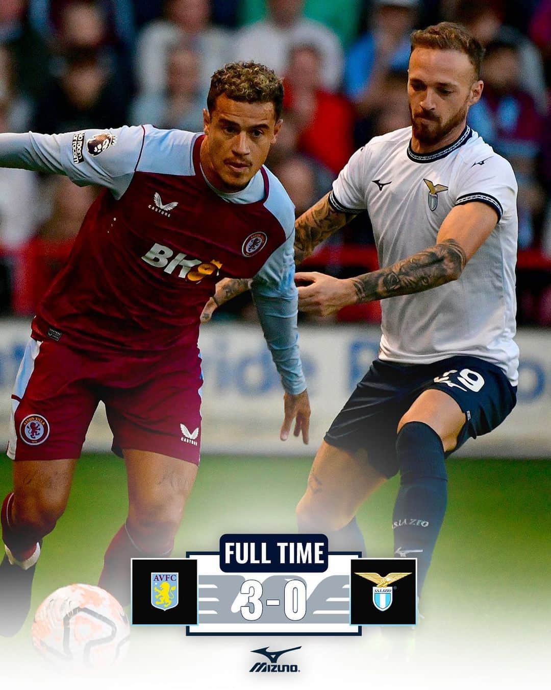 SSラツィオのインスタグラム：「⏹️ Full Time  #CMonEagles 🦅」