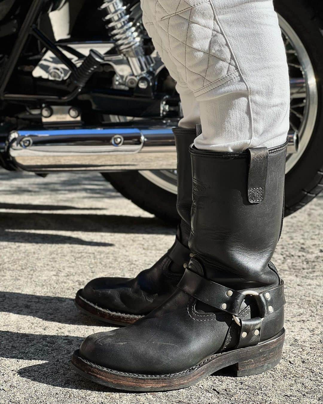 のインスタグラム：「My WESCO! "Harness" 〜9 years of wear〜  #westcoastshoecompany #wesco #wescoboots #mywesco #harness #since1918 #100YEARS #oregon #portland #scappoose #madeinUSA🇺🇸 #osaka #wescojapan #tokyo #wescoebisu #wescosetagaya」