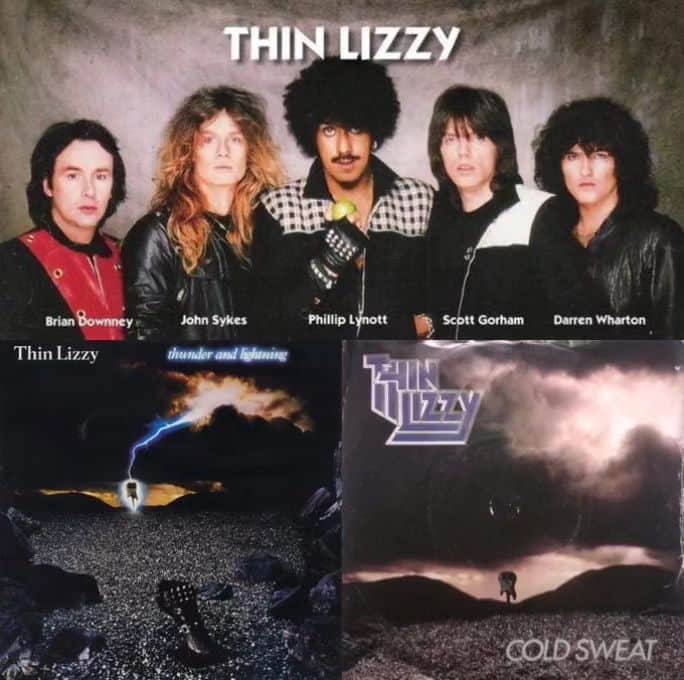 中村松江さんのインスタグラム写真 - (中村松江Instagram)「今日の一曲はThin Lizzyで『Thunder and Lightning』です✨ アルバム「Thunder and Lightning」に収録。 1983年にリリースされたシン・リジィ最後のスタジオアルバムのオープニングを飾るタイトル曲です✨ 先日の“ヘヴィメタルサウンドハウス”で柴田直人さん率いるSCHOOL'S OUT BANDが一発目にコレをぶちかましてましたね🎶 (№1428) #歌舞伎　 #中村松江 #thinlizzy #thunderandlightning」8月4日 8時59分 - matsue_nakamuraofficial