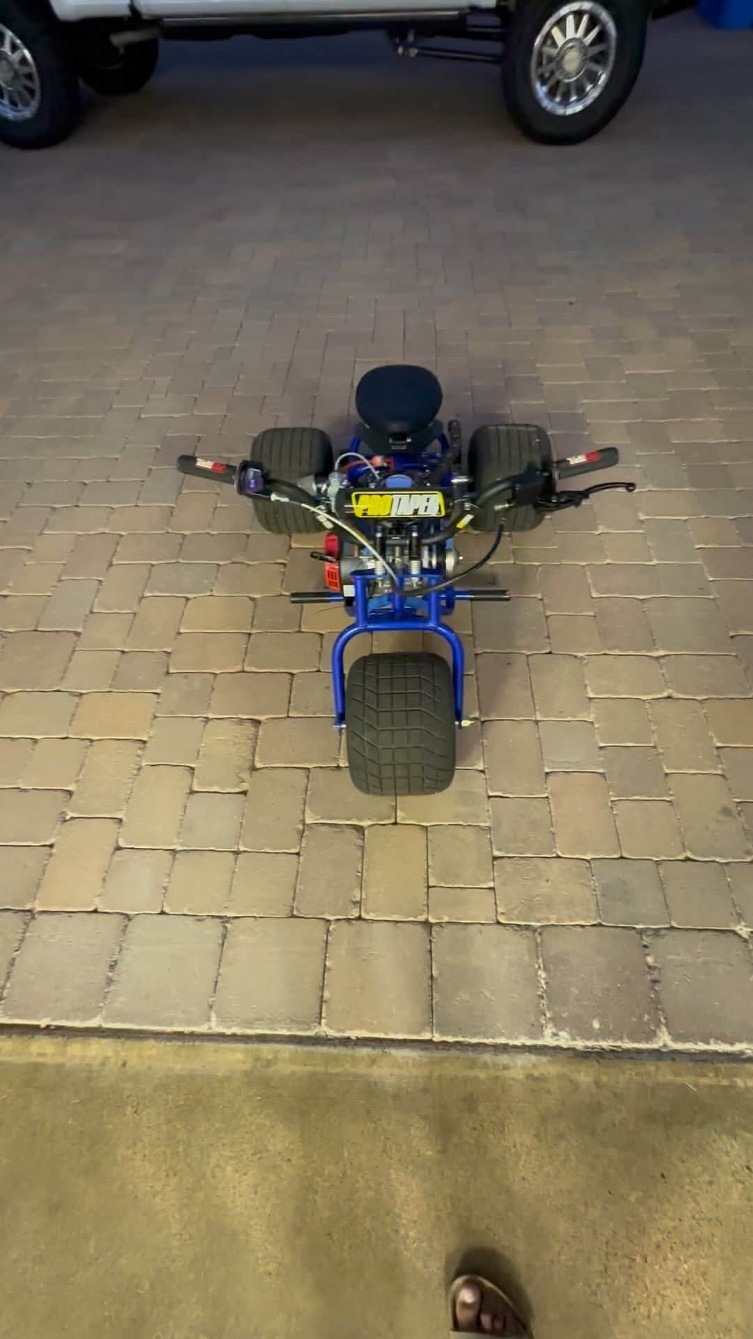 ハウィー・ケンドリックのインスタグラム：「Mini trike is on point. So glad I bought this frame. I enjoyed building this thing. @tgv_shop_」