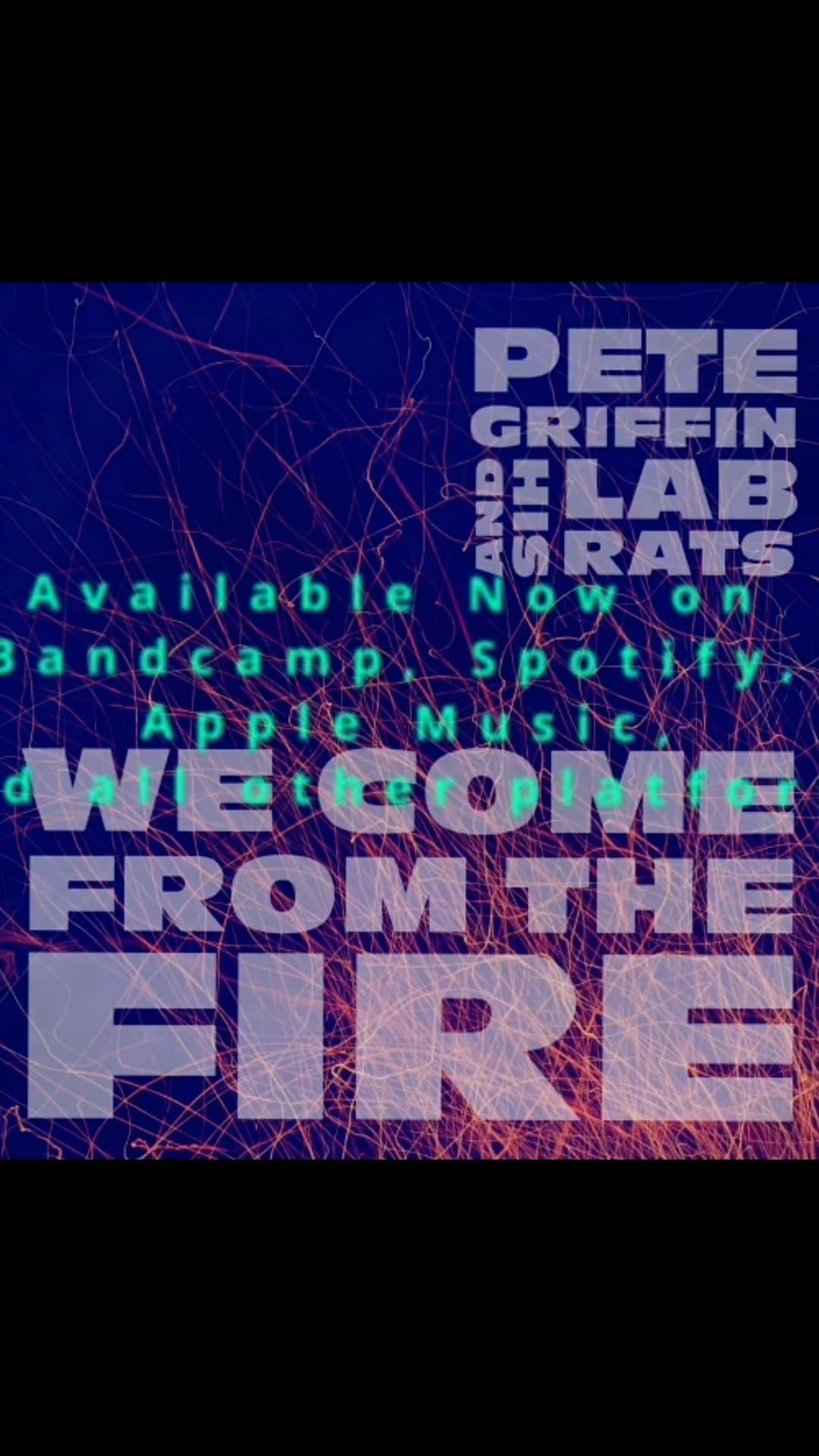 シェーン・ガラースのインスタグラム：「Check out the new @petegriffinbass single entitled ‘We Come From The Fire’ of which I had the good fortune to track. #crumbweststudios」