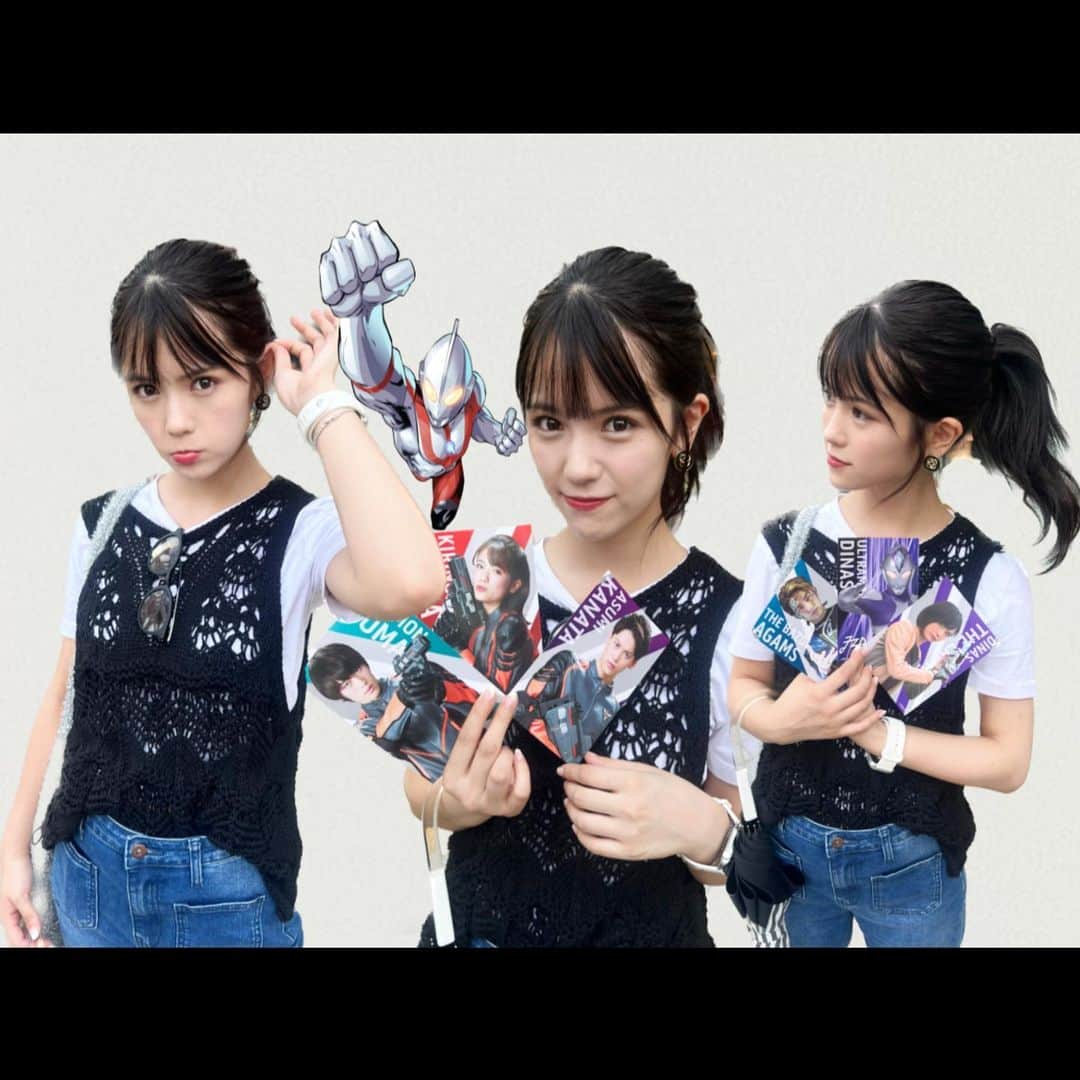 村山優香のインスタグラム：「ウルトラマンキャラポップアップストアに行ってきました- ̗̀ ♡ ̖́-ᐠ ♡ ᐟ 缶バッジとポストカード たっっくさん引いてきたよ！  #ウルトラマン」