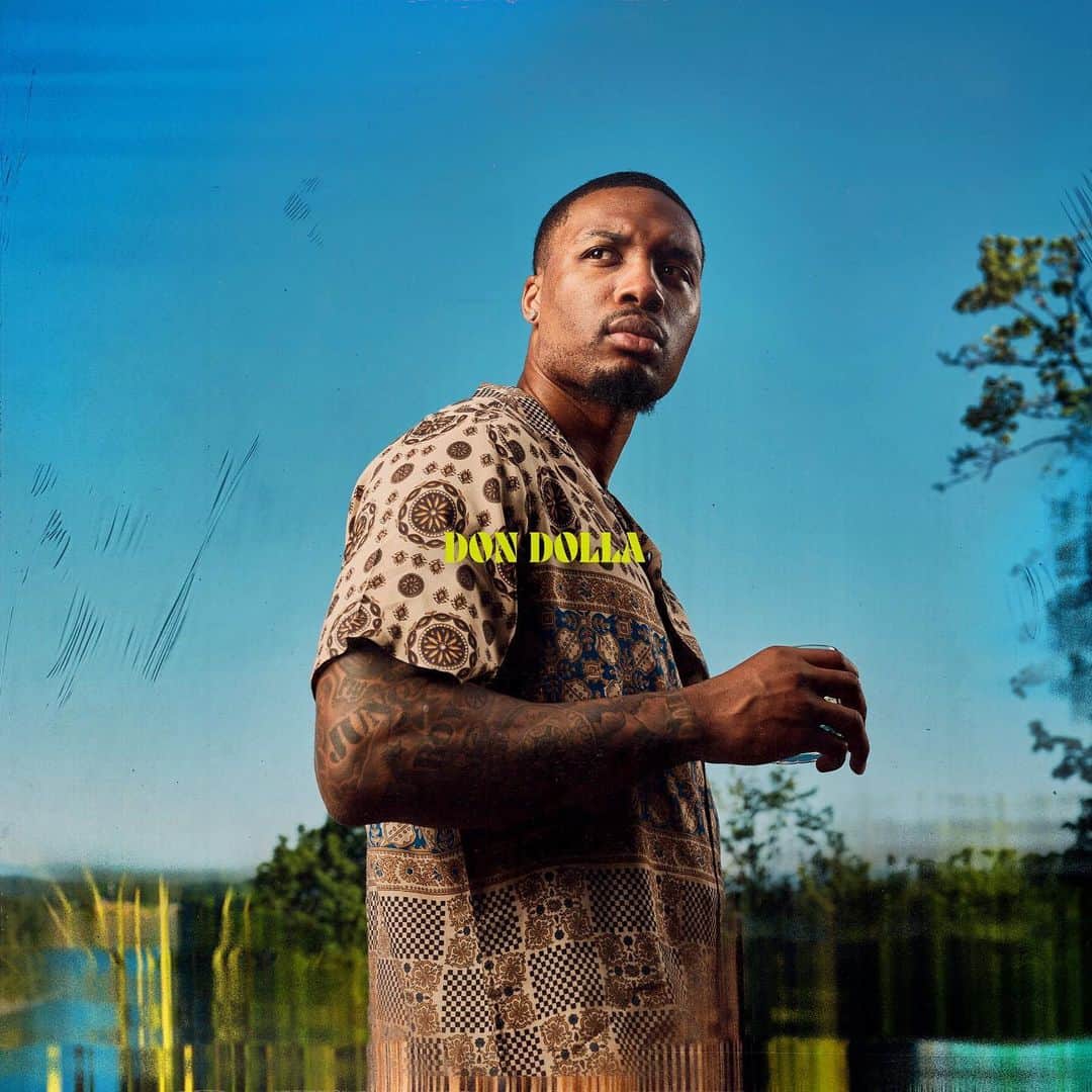 デイミアン・リラードのインスタグラム：「My 5th album, #DonDOLLA, is dropping in a couple of weeks. Most complete project I’ve put together. Top notch features and production. Have two singles from the project (The Way It Goes and Cabo) out already. Hit the link in bio to watch the visuals on YouTube and pre-save/pre-order the album on your favorite streaming service. Tap in!  #DameDOLLA @frontpagehits @empire」