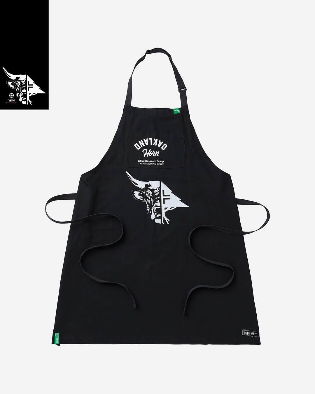エルアールジーのインスタグラム：「LRG X @hornbarbecue @matthornx Drops This afternoon #lrgclothing #hornbbq 🌲🐂🔥💨 … POP-UP SHOP Open 5-10pm Saturday, Aug.5th | Horn Bbq 2534 Mandela Pkwy, Oakland, CA」