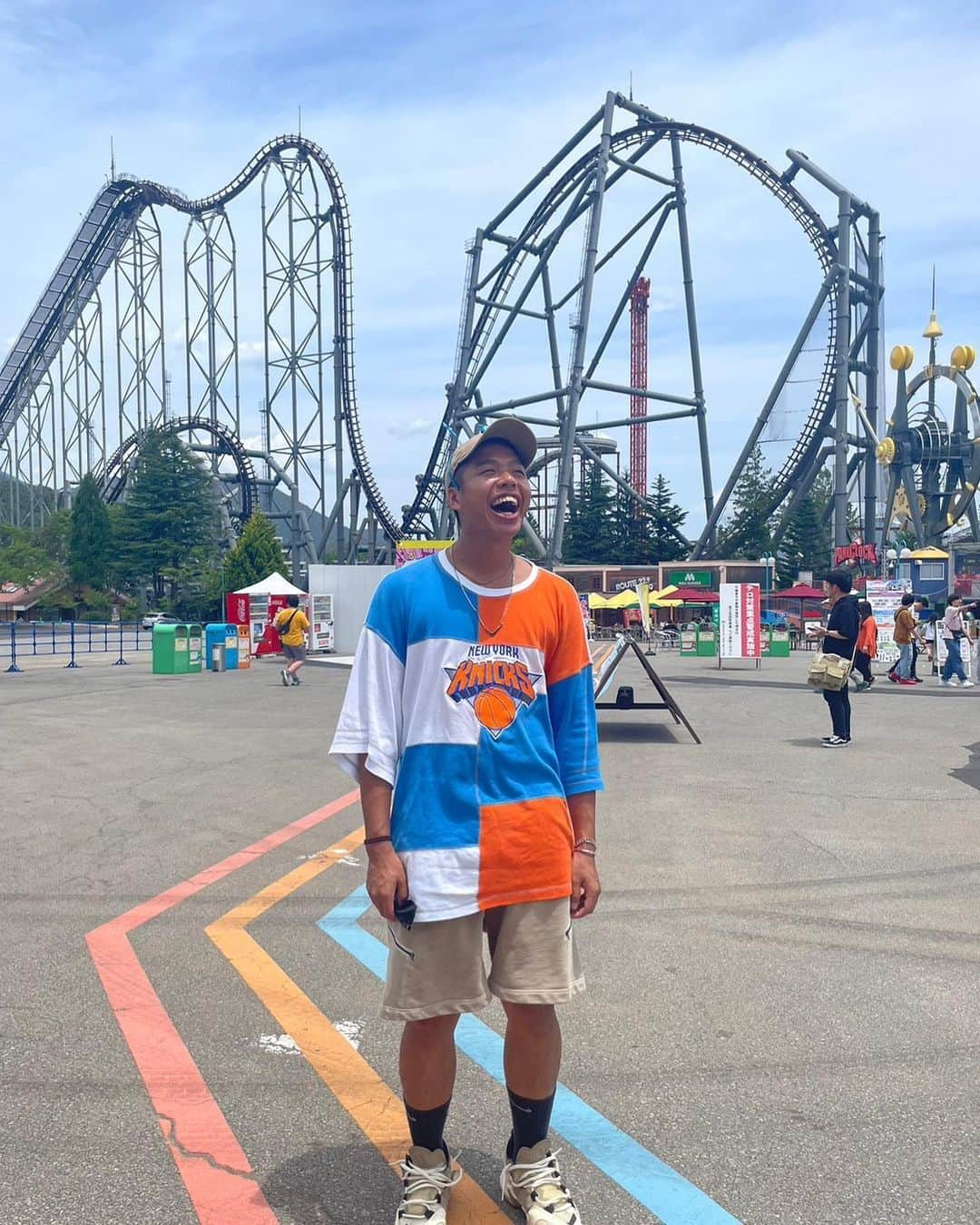 マックさんのインスタグラム写真 - (マックInstagram)「楽しかった富士急ハイランド🎢 ※だいぶ過去の写真で草 . . . . . . #富士急ハイランド #満喫 #ジェットコースター #絶叫系は #行けます #お化け屋敷は #絶対入りません #マック #とりあえずyeah!!」8月4日 18時03分 - john_mac2