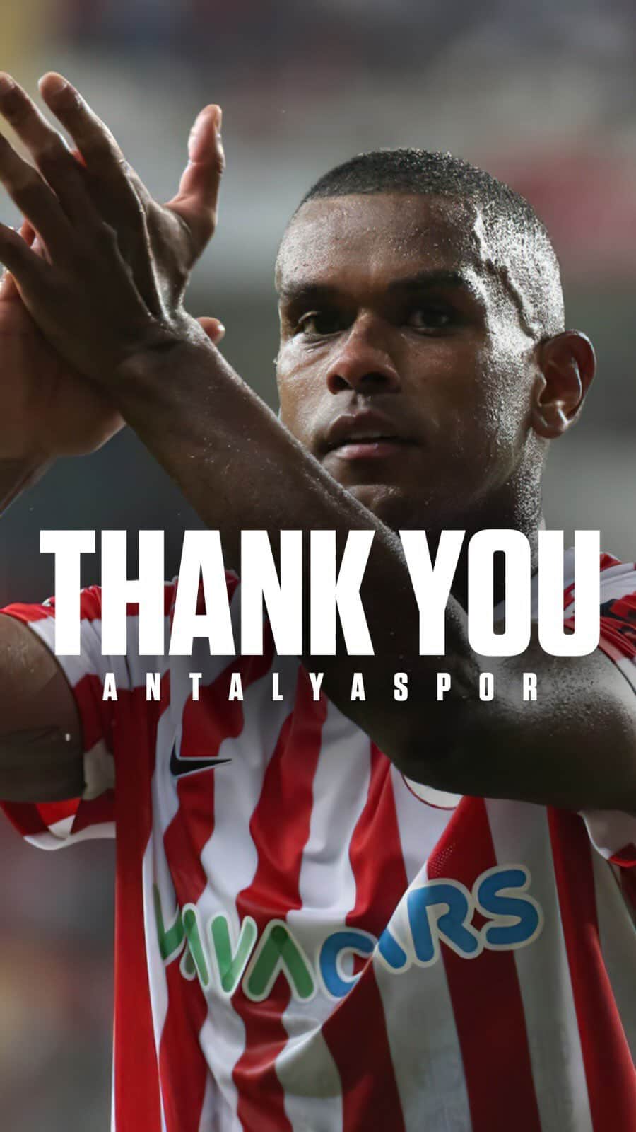 フェルナンド・ルーカス・マルチンスのインスタグラム：「Teşekkürler, @antalyaspor . 🔴⚪️🦂」