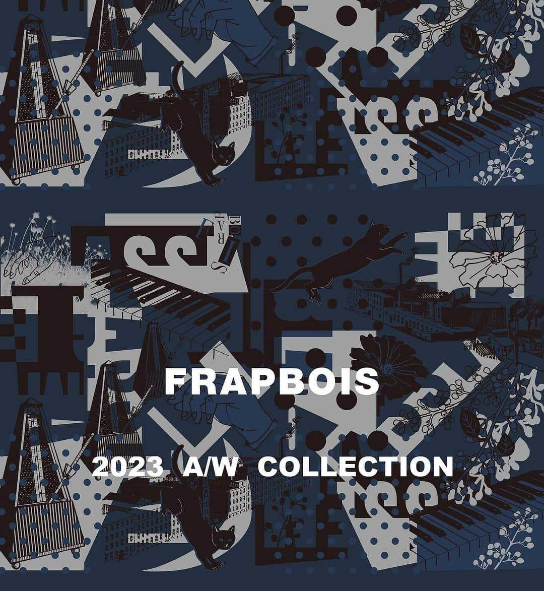 FRAPBOISofficialさんのインスタグラム写真 - (FRAPBOISofficialInstagram)「FRAPBOIS 2023 A/W COLLECTION  #frapbois #フラボア #2023aw #assemblage  #秋冬コーデ #秋冬コーデ #ユニセックス #ジェンダーレス  #エフォートレス #カジュアルルック #ルックブック」8月4日 19時45分 - frapbois_official