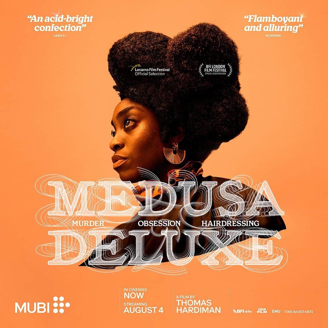 Dazed Magazineのインスタグラム：「After a stylist is found dead at a hairdressing competition, the remaining competitors try to uncover the killer in Thomas Hardiman’s hair-raising murder mystery #MedusaDeluxe ✂️🩸⁠ ⁠ ⁠ ⁠ Head over to @mubiuk to watch Medusa Deluxe, now available to stream from today.⁠ ⁠ Click the link in bio to watch now with 30 days free 🍿⁠ ⁠ #Dazed」
