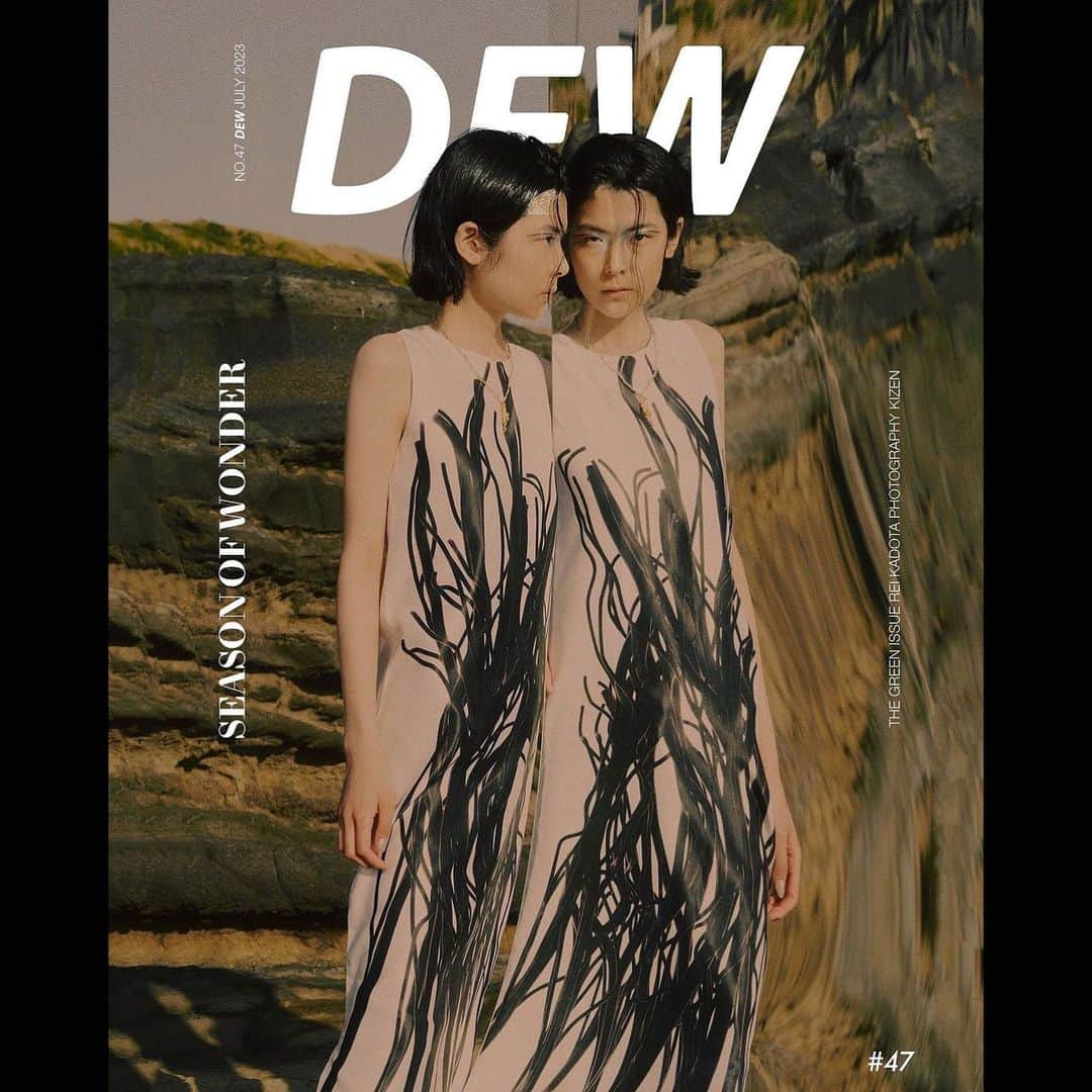 門田怜のインスタグラム：「@dewmagazine  Summer is here! But in case you haven’t noticed, the weather’s been acting up lately, hasn’t it? We know that climate change is very well taking place, but what can we do to make things better – for both the Earth and ourselves? Is it time to be more proactive? Should we all be activist on the side? Or should we completely change our consumption habits? For all those questions, we believe you know better!  DEW Magazine #47 The Green Issue Summer 2023 Cover story @rei_kadota  @aestheticpleasure_  Photography @kizennn  Styling @kaori_912  Hair @minoriiiikato  Make-up @shinya_kumazaki  Prop master @yuuu_rinchiii_  More stories at dewmagazine.com #dewmagazine」