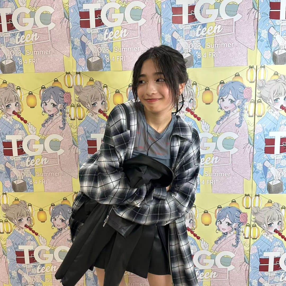 トメイトゥさんのインスタグラム写真 - (トメイトゥInstagram)「TGCteenありがとうございました ⁡⁡ ⁡LIVEで見てた方⁡ ⁡暑い中見に来てくださった方⁡ ⁡ありがとうございました！⁡」8月4日 20時35分 - tomato._.10810