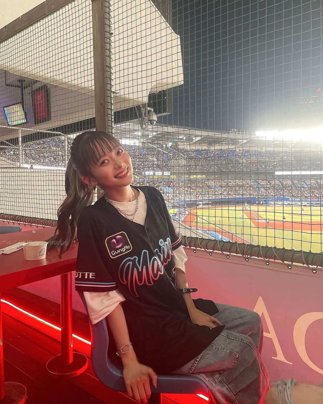 宇井優良梨のインスタグラム：「⚾️❤️‍🔥」
