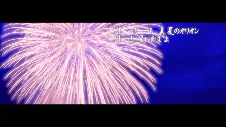 森本ナムアのインスタグラム：「🌻🌌  #summersong #真夏　#オリオン #星　#太陽　#lyricvideos #singer #MV #真夏のオリオン」