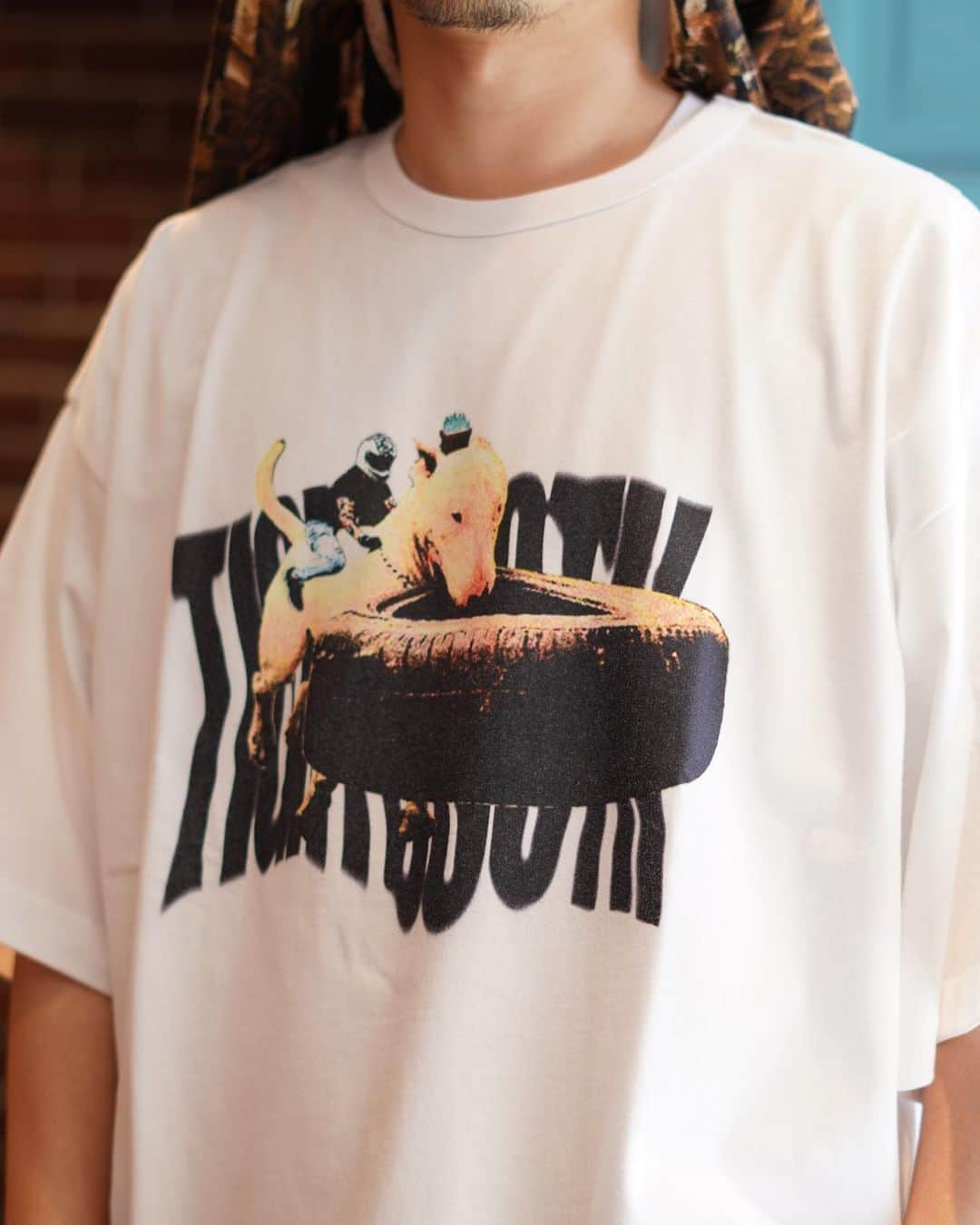 ARKのインスタグラム：「TIGHTBOOTH  BITE IT T-SHIRT ￥24,200- (tax  in)  #tightbooth #tightboothproduction  @arknets_official」