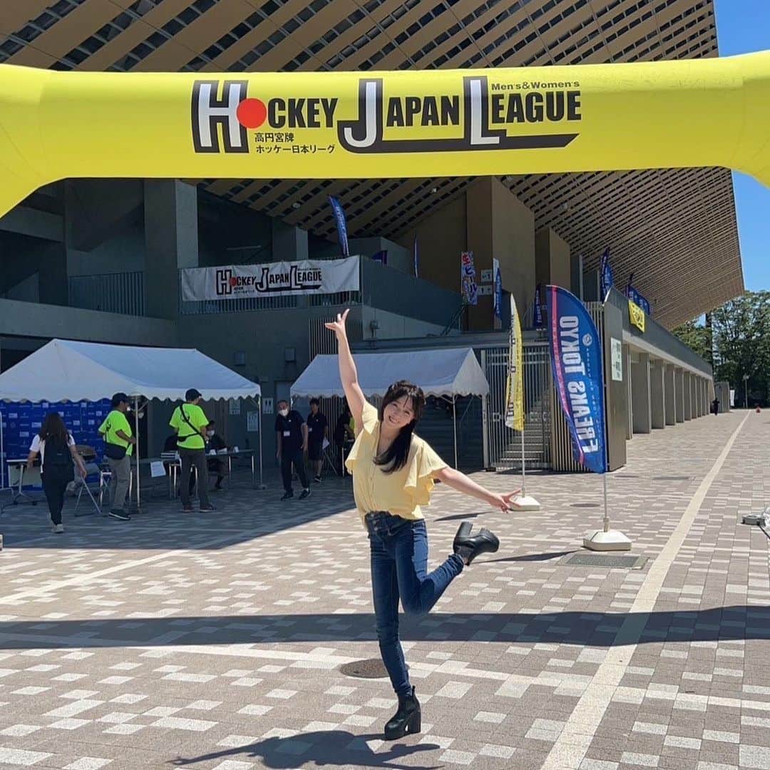 中冨杏子のインスタグラム：「【🏑♡】 この度、 ホッケーしなフェス 2023 応援インフルエンサーに就任させていただきました！  オリンピックの種目にもなってるスポーツです😆  フィールドホッケーの楽しさを精一杯伝えていけたらと思います🥹  よろしくお願いいたします！  #品川区 #ホッケー #ホッケーで騒ごう  @samuraijapan_hockey  @jha_sakura」