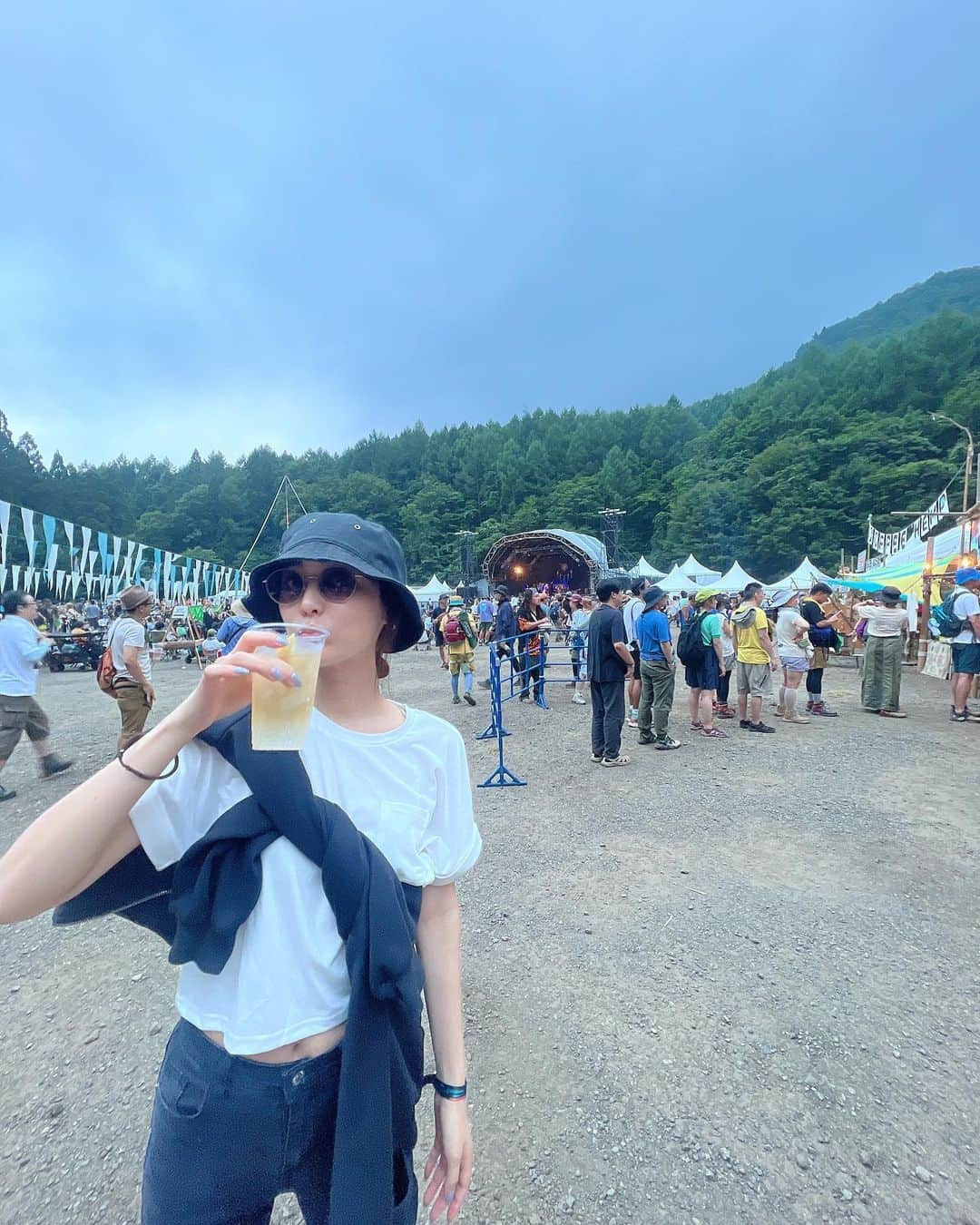 南條有香さんのインスタグラム写真 - (南條有香Instagram)「☀️🏮🦋 #夏満喫してます🩵」8月5日 2時33分 - nanjoyuka_libera