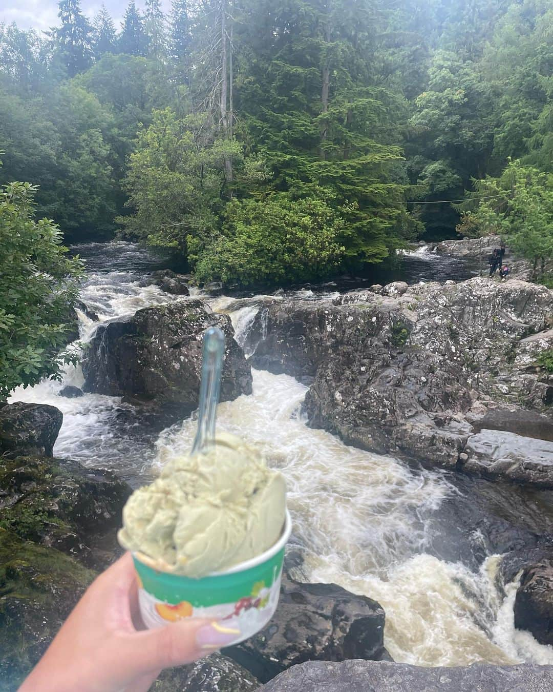 クラウディア・フラガパニさんのインスタグラム写真 - (クラウディア・フラガパニInstagram)「A heartwarming couple of days away😌🪵🌊☁️🌳   Grateful I can work away & visit beautiful places🤍」8月5日 2時32分 - claudiafrag