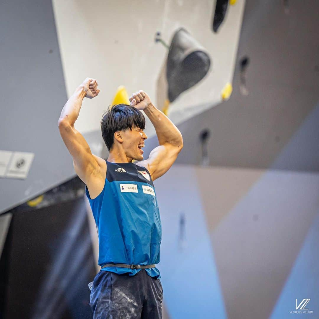 藤井快さんのインスタグラム写真 - (藤井快Instagram)「Into the finals at the world championships!! I was surprised by my performance in the semifinals. I feel strong and looking forward to the finals!  世界選手権決勝！ あとは自分の力を信じて最高のクライミングをするだけ！ 楽しんできます！  📸 @vladek_zumr   #関電工 @morinagatraininglab @team_edelrid @frictionlabs   @japan_national_climbing_team」8月4日 21時04分 - fujii_kokoro