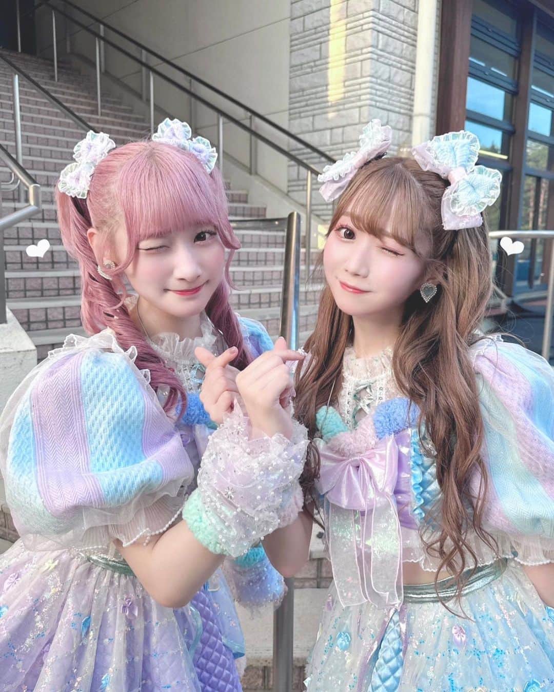 齋藤樹愛羅のインスタグラム：「みりにゃとサマチョコ〜(><)♡    本当に本当に幸せな時間でした…(;_;)✨️    嬉しくてお気に入りのお写真たくさん🥹💖    みりにゃも載せてくれましたが私も載せちゃいます😣❣ またいつか一緒に踊れますように…✨️」