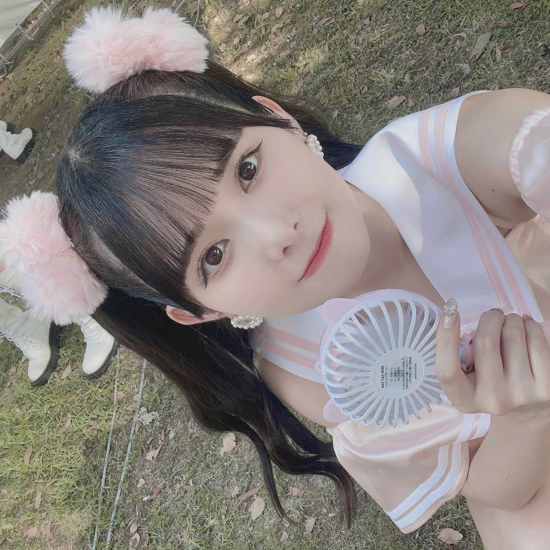 山﨑夢羽のインスタグラム：「. TIF1日目楽しかったあ☺️   #BEYOOOOONDS #山﨑夢羽  #TIF2023 #明日も #楽しもうね」