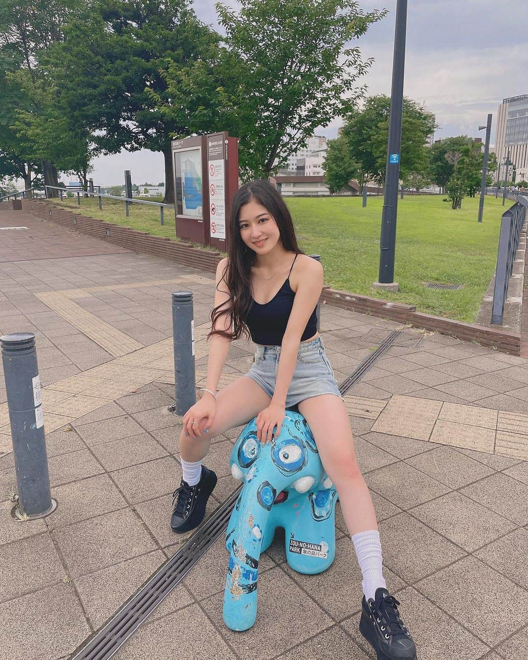 當山みれいのインスタグラム：「🐘」