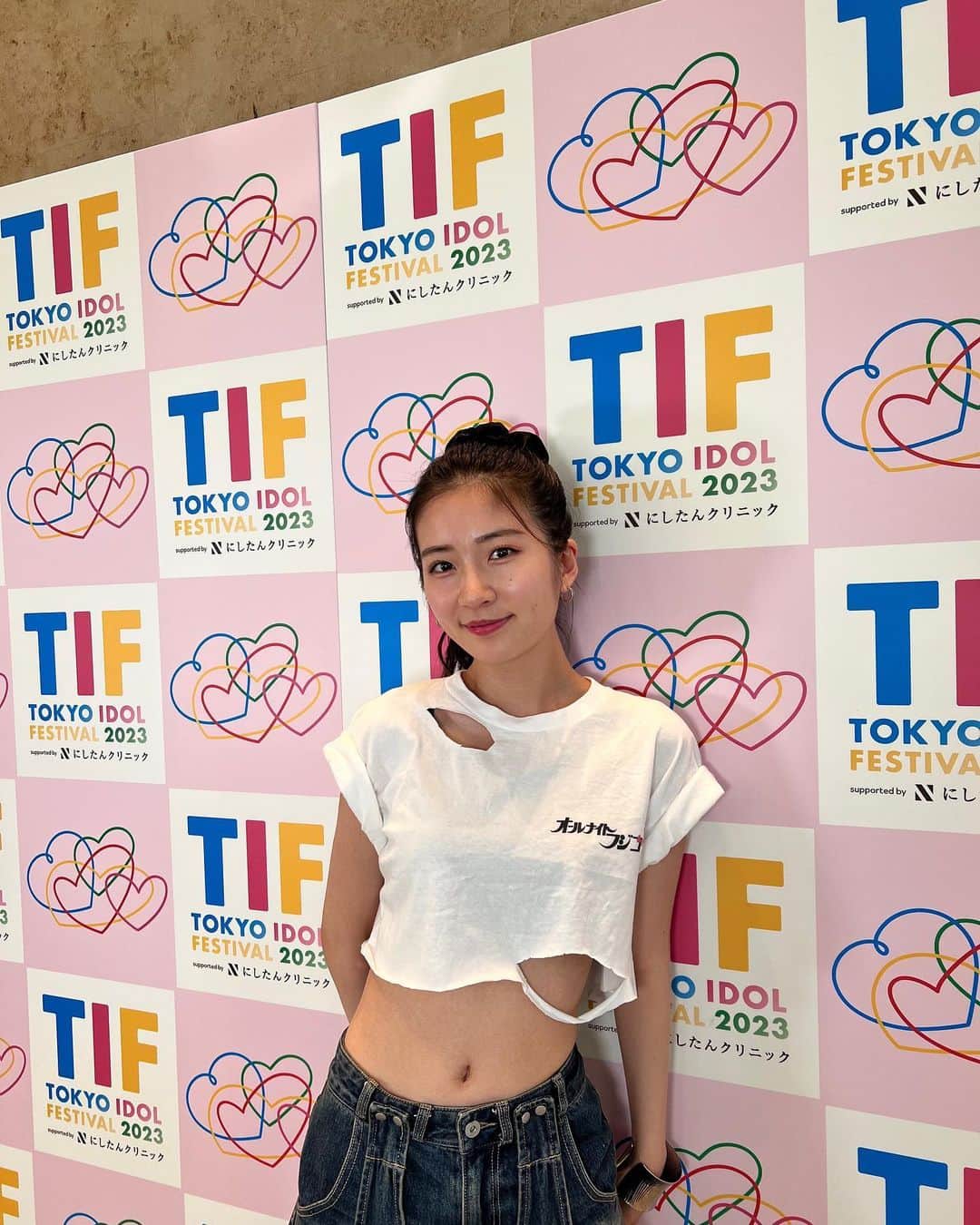 雨宮凜々子のインスタグラム：「TOKYO IDOL FESTIVAL 2023 猛暑の中ありがとうございました〜‼️  また皆さんと会える機会が作れるように頑張ろうって思えた1日でした💪  残るは生放送と新時代コラボステージ！ 湾スタで会いましょ〜♪  #tif2023 #tif #tokyoidolfestival」