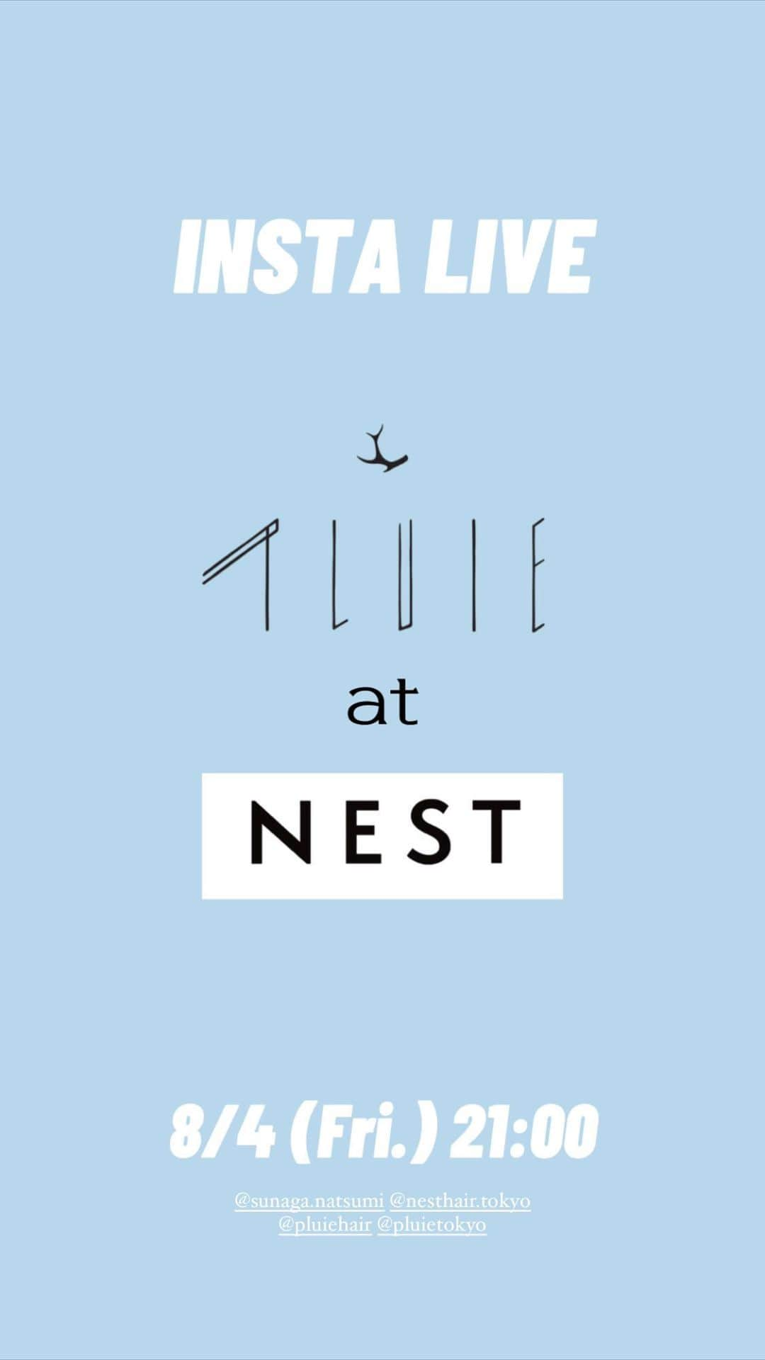 PLUIEのインスタグラム：「PLUIE at NEST」