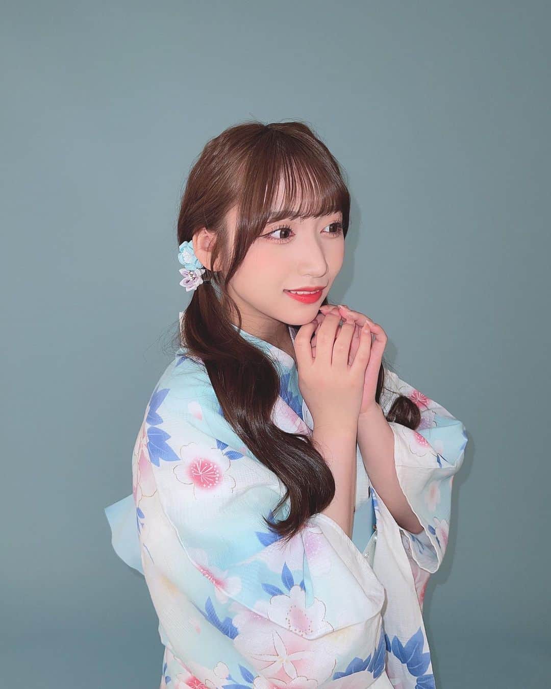 後藤陽菜乃のインスタグラム：「︎✿  8月始まったね〜´`* 写真のフォルダ見返してたら浴衣の写真見つけた！🫧 今年の夏は予定たくさん立てて過ごしたい🌼」