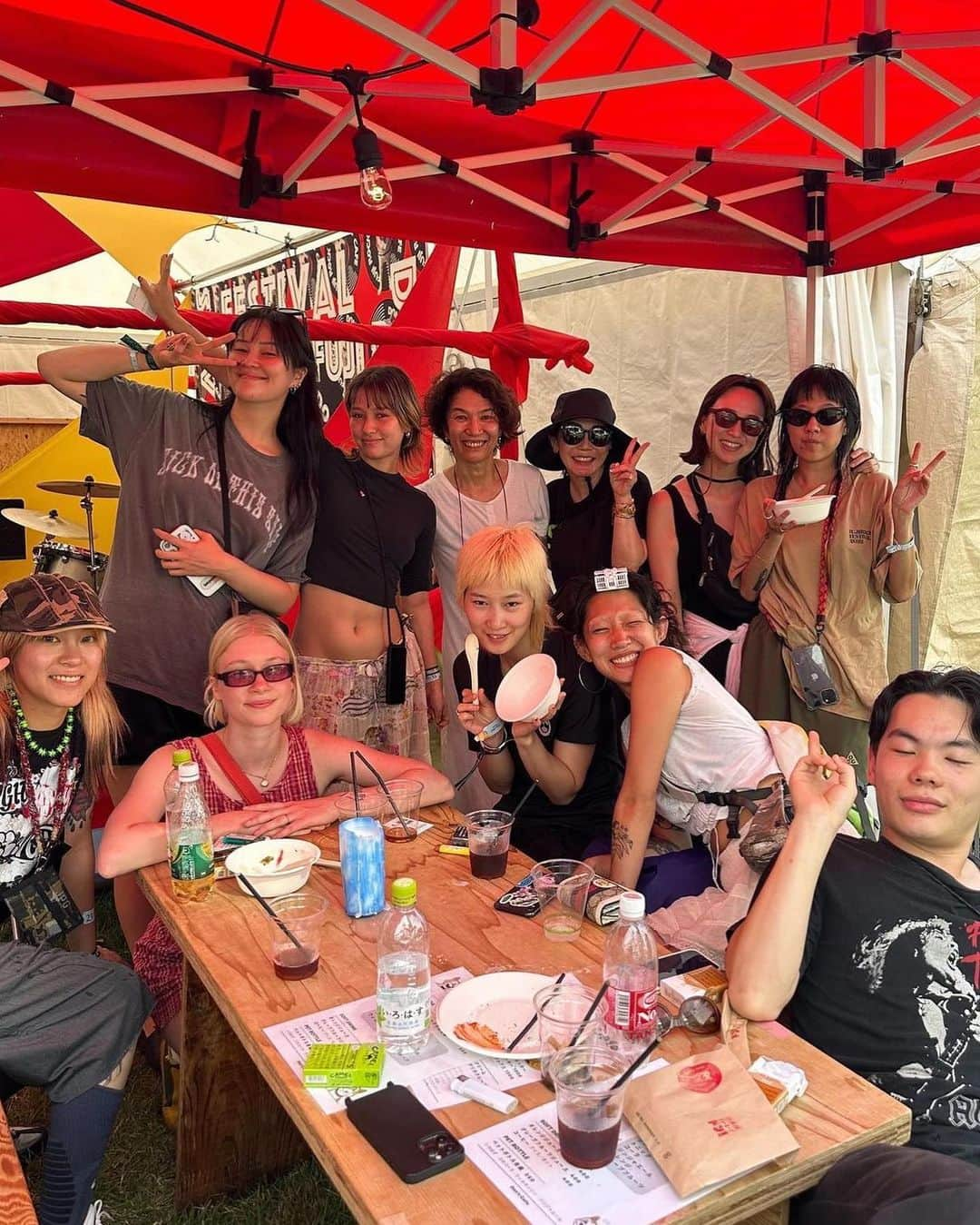 ギーセン珠理さんのインスタグラム写真 - (ギーセン珠理Instagram)「Love and peace💚 @fujirock_jp」8月4日 22時50分 - juliegiesen