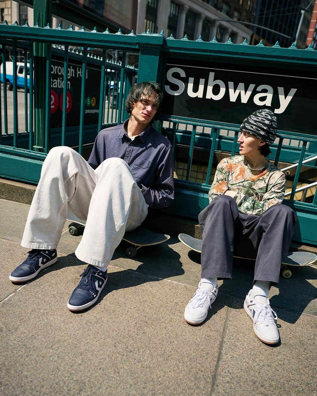 converseのインスタグラム：「Alexis Sablone’s AS-1 Pros are back 🛹 This time, in navy 🔁 @suminaynay #CreateNext   Grab your pair today on Converse.com.」