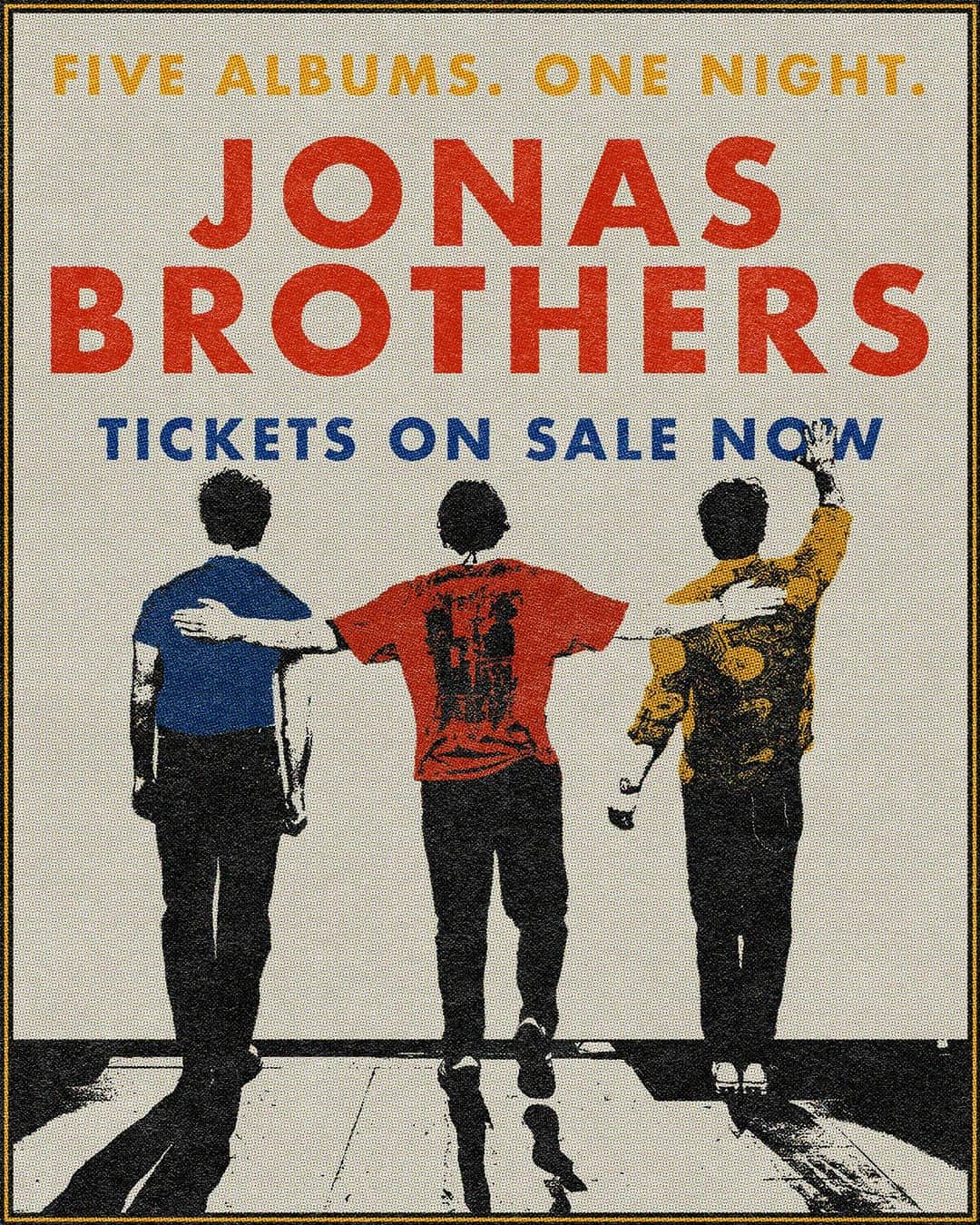 ニック・ジョナスのインスタグラム：「It’s happening!! Tickets to THE WORLD TOUR in North America and Europe are officially on sale now! We’ll see you very soon 😎」