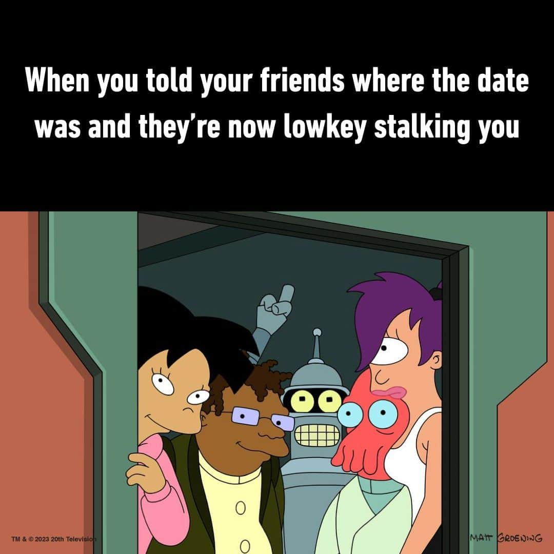 9GAGさんのインスタグラム写真 - (9GAGInstagram)「Not sure if they are supportive, or overprotective. An all new season of #Futurama is now streaming. Watch on @Hulu now. 🚀」8月5日 0時02分 - 9gag