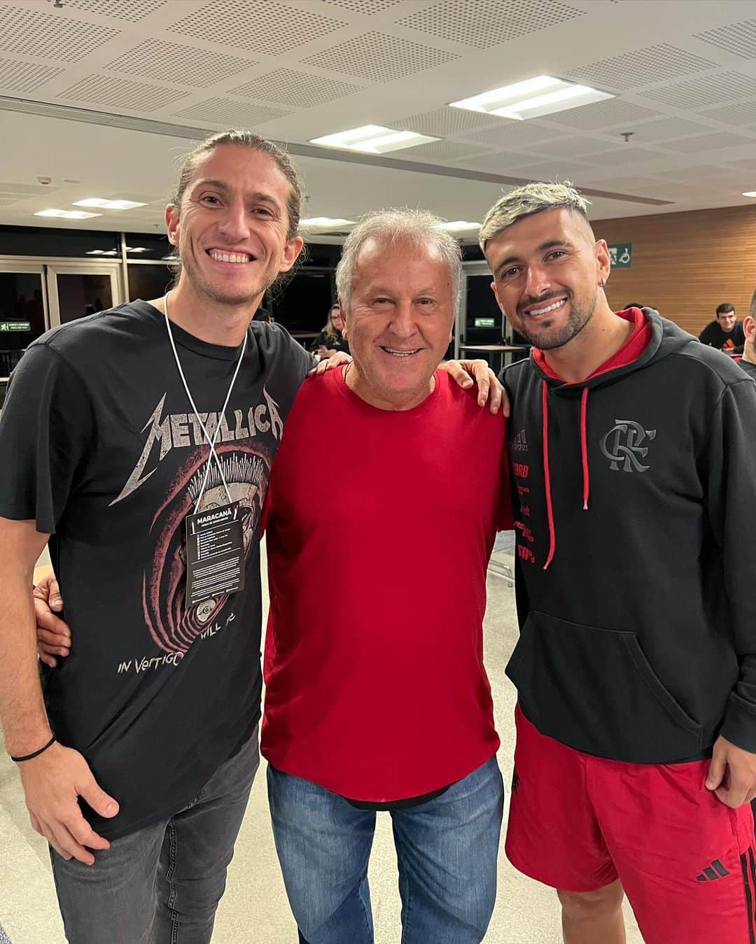 フィリペ・ルイスのインスタグラム：「ZICO FLAMENGO ZICO FLAMENGO ZICO FLAMENGO ZICO FLAMENGO ZICO FLAMENGO ZICO ZICO ZICO ZICO ZICO ZICO ZICO ZICO ZICO ZICO ZICO ZICO ZICO FLAMENGOOOOOO ❤️🖤」