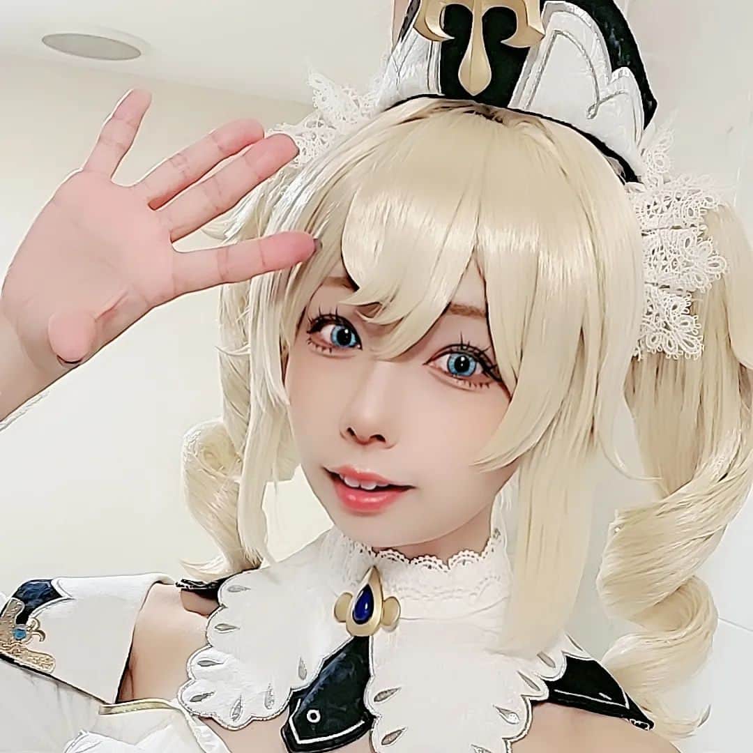 むうかのインスタグラム：「⁡ ⁡⁡ ⋆*¨*•.¸¸♬⋆*¨*•.¸¸♪⋆*¨*•.¸¸♬⋆*¨*•.¸¸♪⁡ ⁡⁡ ⁡⁡昨日はコスサミ前夜祭でバーバラちゃんでした！🎶💙⁡⁡ ⁡ ⁡⋆*¨*•.¸¸♬⋆*¨*•.¸¸♪⋆*¨*•.¸¸♬⋆*¨*•.¸¸♪⁡ ⁡⁡ ⁡ #cosplay #cosplayer #genshincosplay #ganyugenshinimpact #barbara #世界コスプレサミット2023  #コスサミ2023 #コスサミ2023 #wcs #原神コスプレ #バーバラ #japanculture」