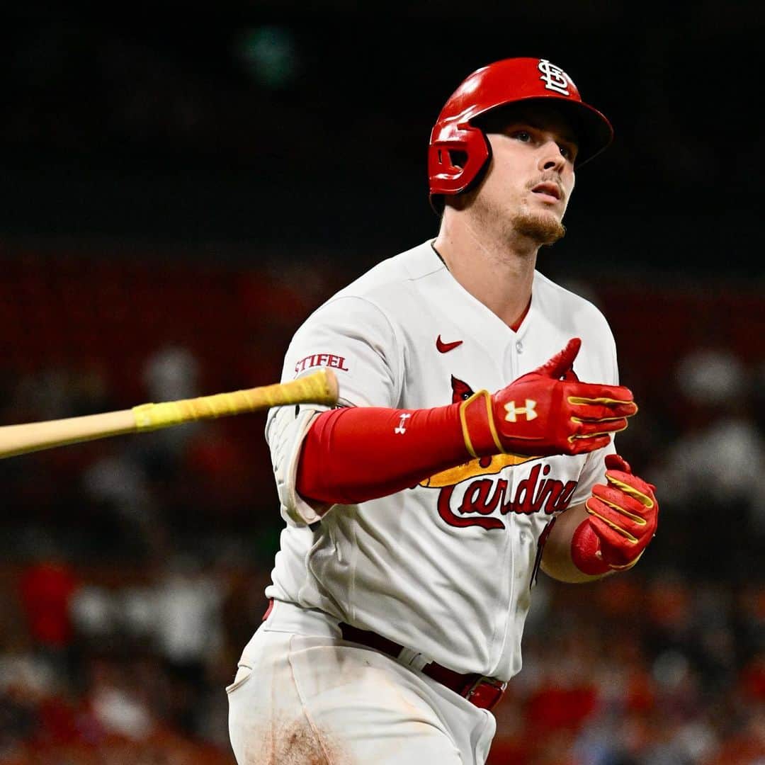 セントルイス・カージナルスのインスタグラム：「Make that 24 homers for the 23-year-old.」