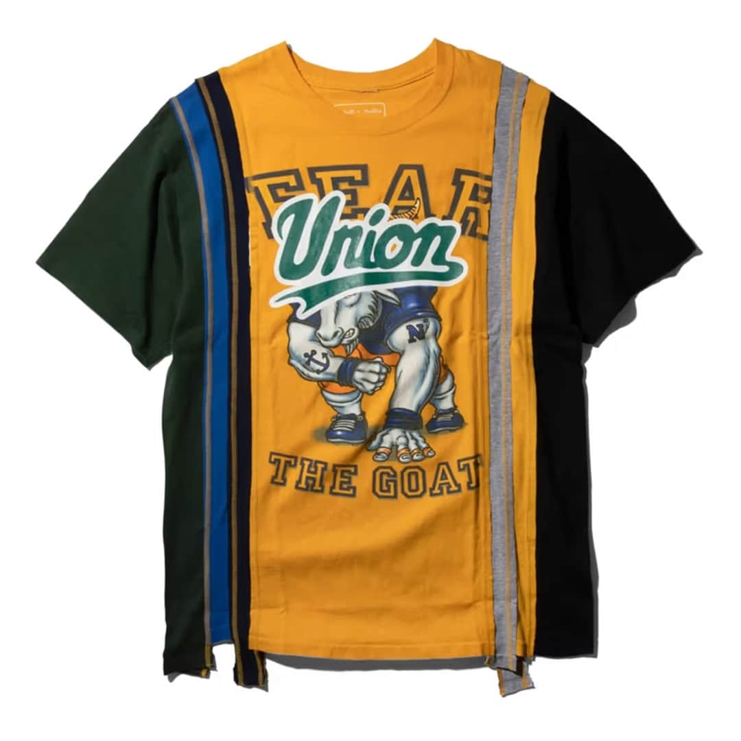 HYPEBEASTさんのインスタグラム写真 - (HYPEBEASTInstagram)「@hypebeaststyle: @unionlosangeles and @needles.jp are continuing their longstanding friendship by aligning UNION and NEELDES’ Rebuild by NEEDLES sublabel on a batch of tees.⁠ ⁠ Crafted for UNION TRUNK SHOW, the new range of tees sees the label’s signature rebuilt styling across a selection of multicolored tees. Appearing in the offering are tees that utilize DUKE’s Blue Devils Athletics, the University of Washington, the United States Naval Academy and more.⁠ ⁠ Priced at approximately $92 USD each, the UNION x Rebuild by NEEDLES for UNION TRUNK SHOW collaboration is set to release on Monday, August 7.⁠ Photo: UNION」8月5日 4時05分 - hypebeast