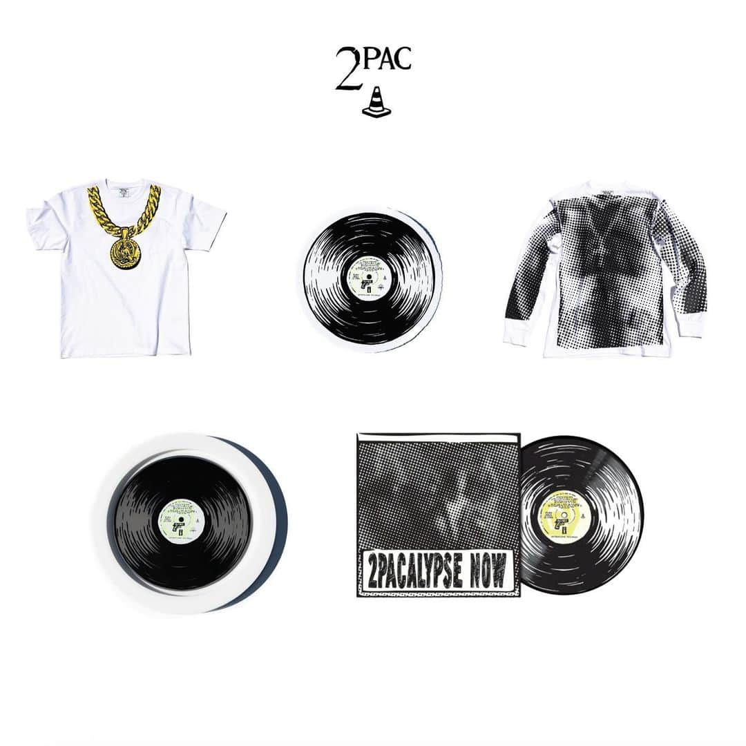 2Pacのインスタグラム：「The 2Pac x Joshua Vides Collection is now available ✨」