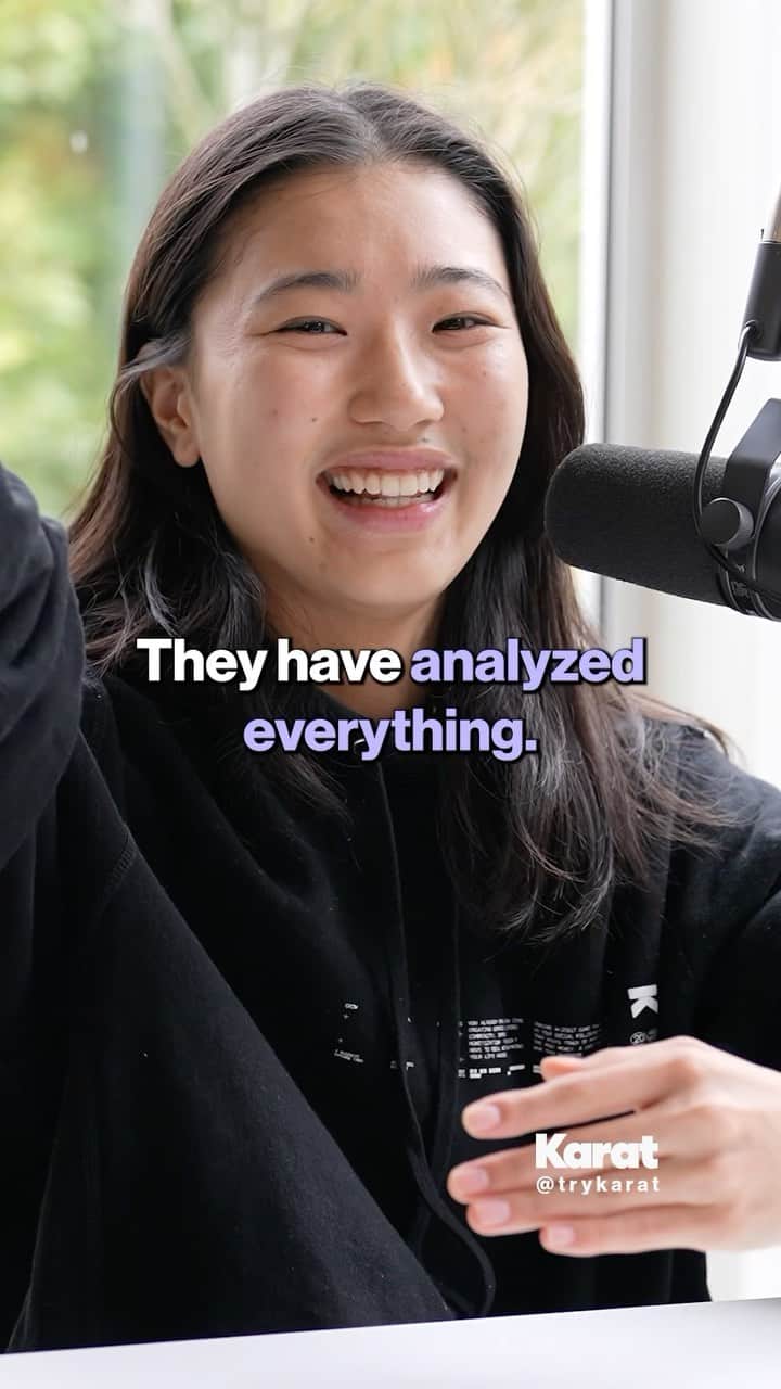 篠原枝令菜のインスタグラム：「Why @elena_shinohara Stopped Looking at Her Analytics - with @erictway on the @trykarat podcast  - - - watch the full podcast at link.trykarat.com/elena」
