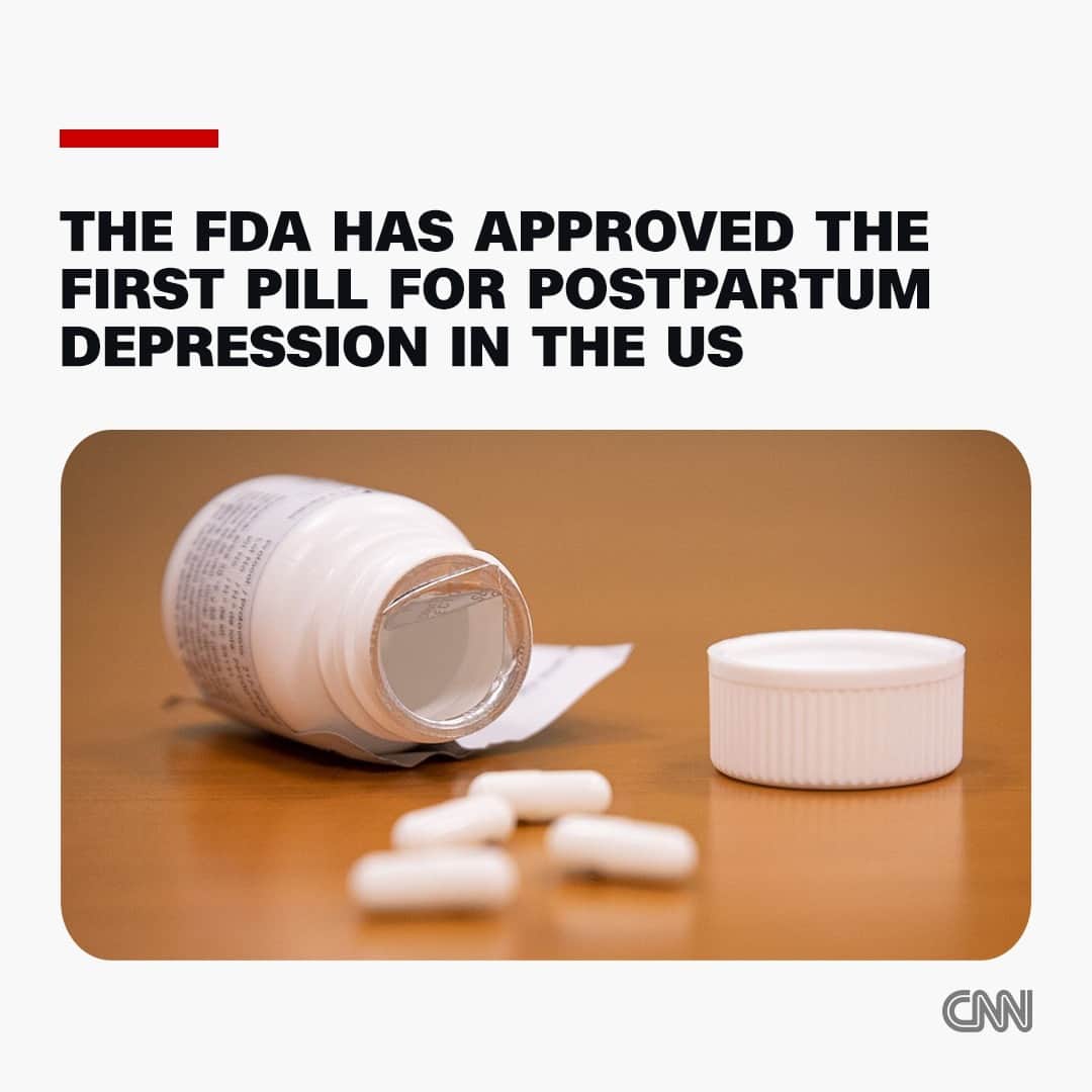 CNNさんのインスタグラム写真 - (CNNInstagram)「The US Food and Drug Administration has approved the medication zuranolone for the treatment of postpartum depression – making it the first FDA-approved oral pill in the United States specifically for postpartum depression, a serious mental illness that can develop in about 1 in 7 new mothers after childbirth.  Read more at the link in our bio.  📷: Feinstein Institutes」8月5日 8時38分 - cnn