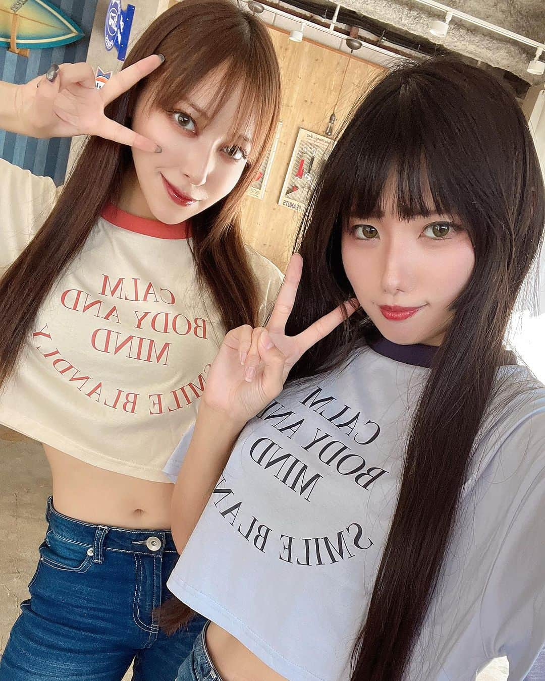 秋元るいさんのインスタグラム写真 - (秋元るいInstagram)「昨日ははせちゃん　@jessica.hsgw_ とコラボ撮影！ . 沖縄以来！！！かっこよく撮影してもらったよ💕」8月5日 8時40分 - akimoto_rui