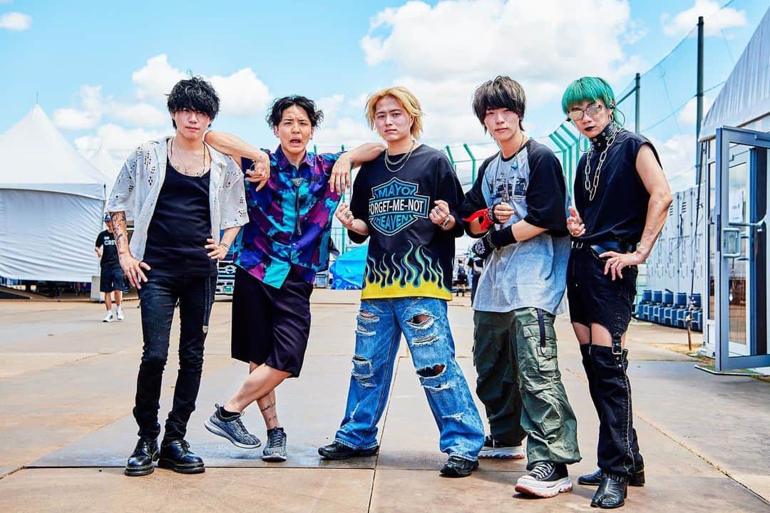 山田海斗さんのインスタグラム写真 - (山田海斗Instagram)「ロッキンありがとうございました🥷🏿」8月5日 19時50分 - kaito_yamada_nb