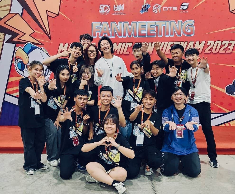 金子昇のインスタグラム：「MANGA COMIC CON VIETNAM2023 スタッフのみなさんに助けられ、素晴らしいイベントになったと思います！ ありがとう！また会える日を楽しみにしています。  cảm ơn tất cả các nhân viên Tôi mong muốn được gặp lại em  #MANGACOMICCONVIETNAM2023 #金子昇 #vietnam」